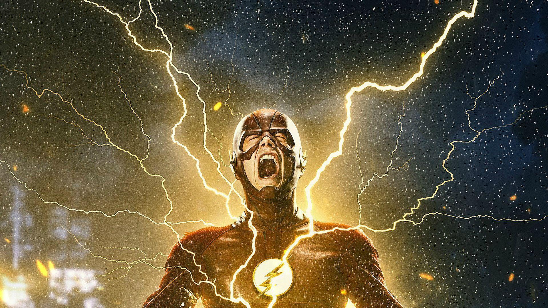 Gold lightning wallpapers