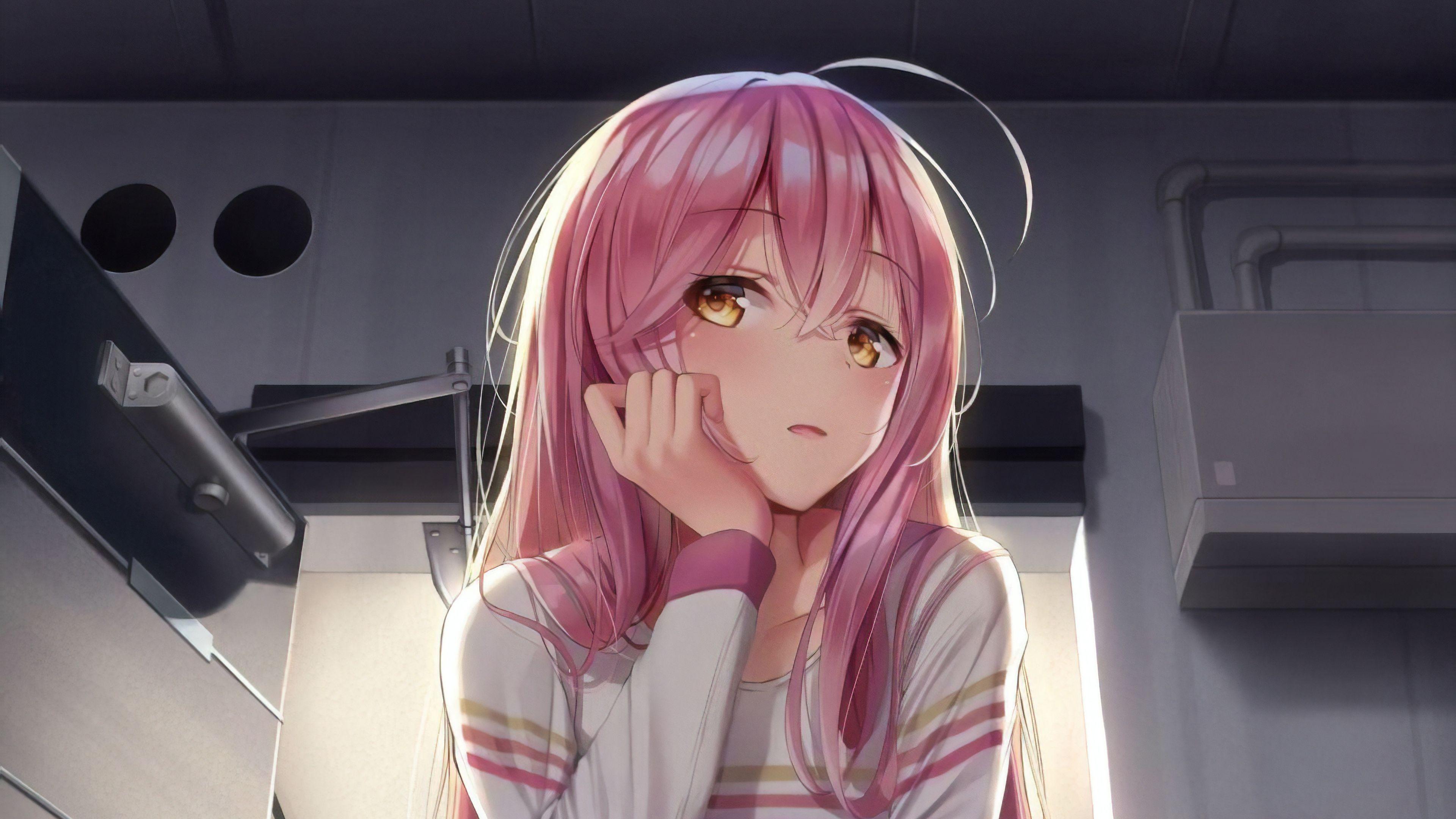 Cute anime girl laptop wallpapers