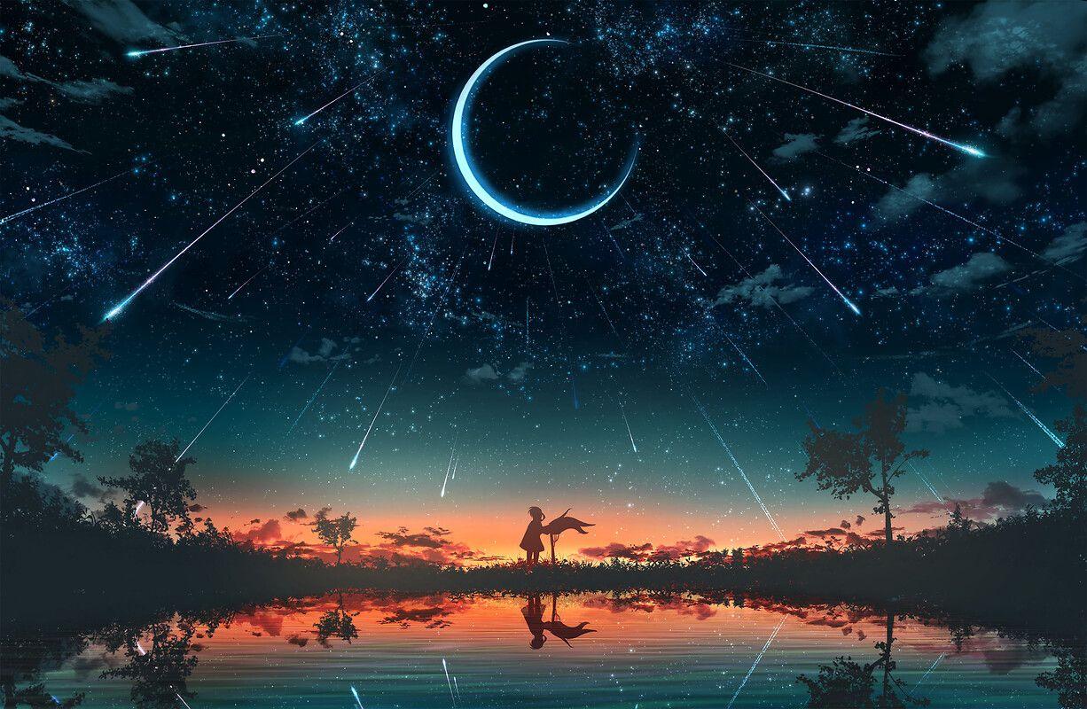 Ideas about its formation intrigued scientists for centuries, and now there are several plausible ideas about its origin. Crescent Moon And Star Wallpapers Top Free Crescent Moon And Star Backgrounds Wallpaperaccess