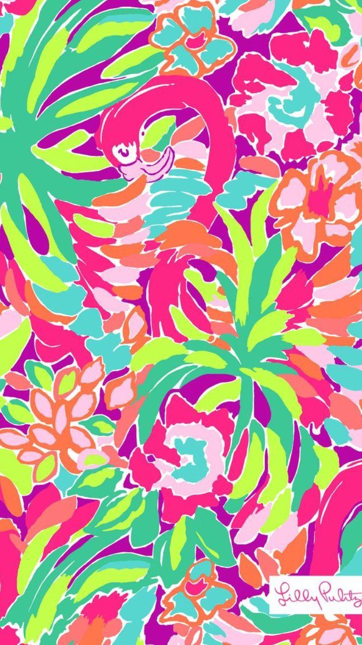 Lilly Pulitzer Mobile Wallpaper Lilly Pulitzer Wallpaper Iphone Illustration Neff40
