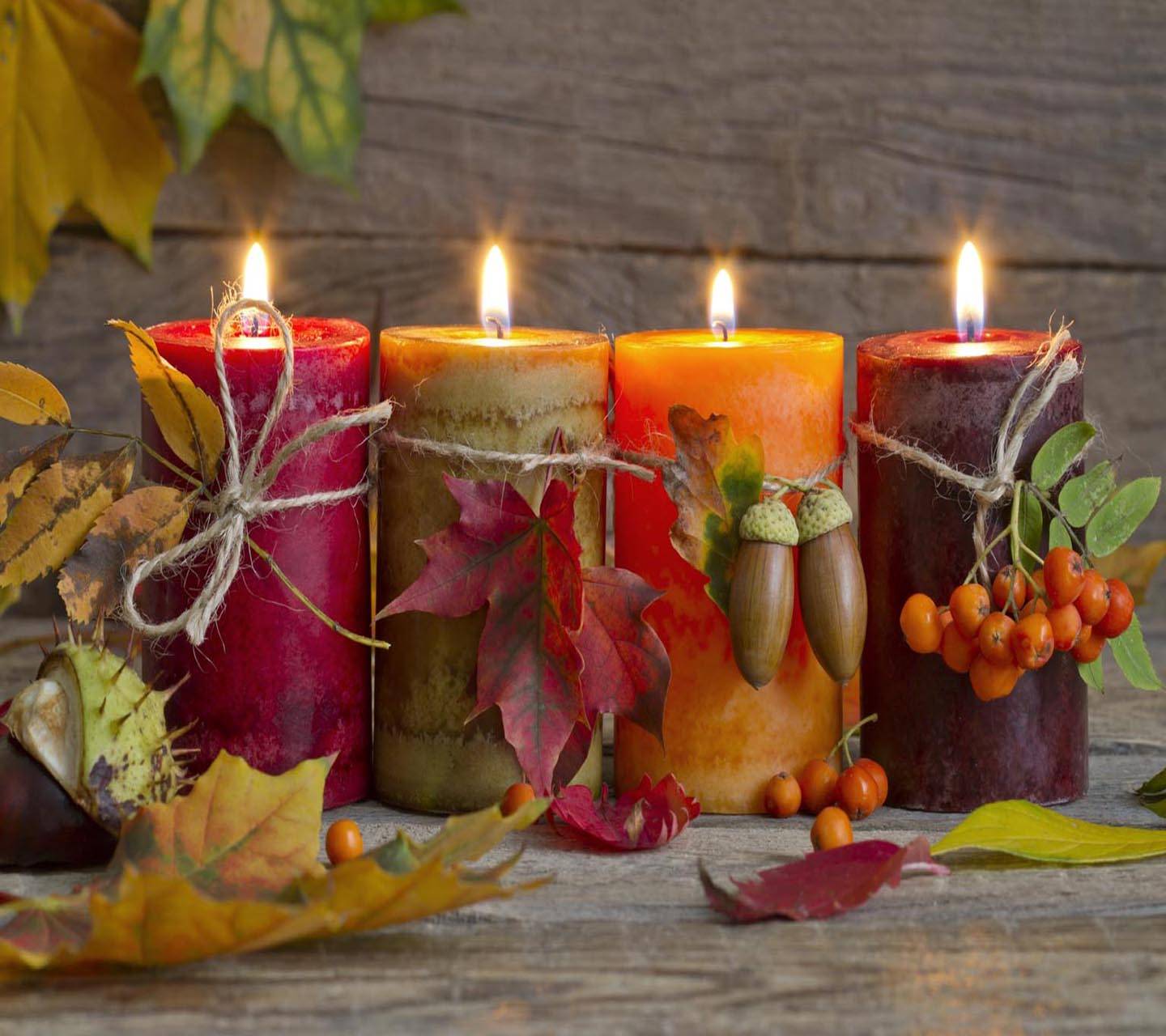 From cedar and pumpkin to. Autumn Candle Wallpapers Top Free Autumn Candle Backgrounds Wallpaperaccess