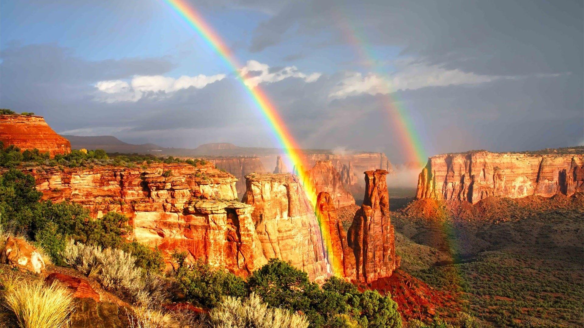 Rainbow nature wallpapers