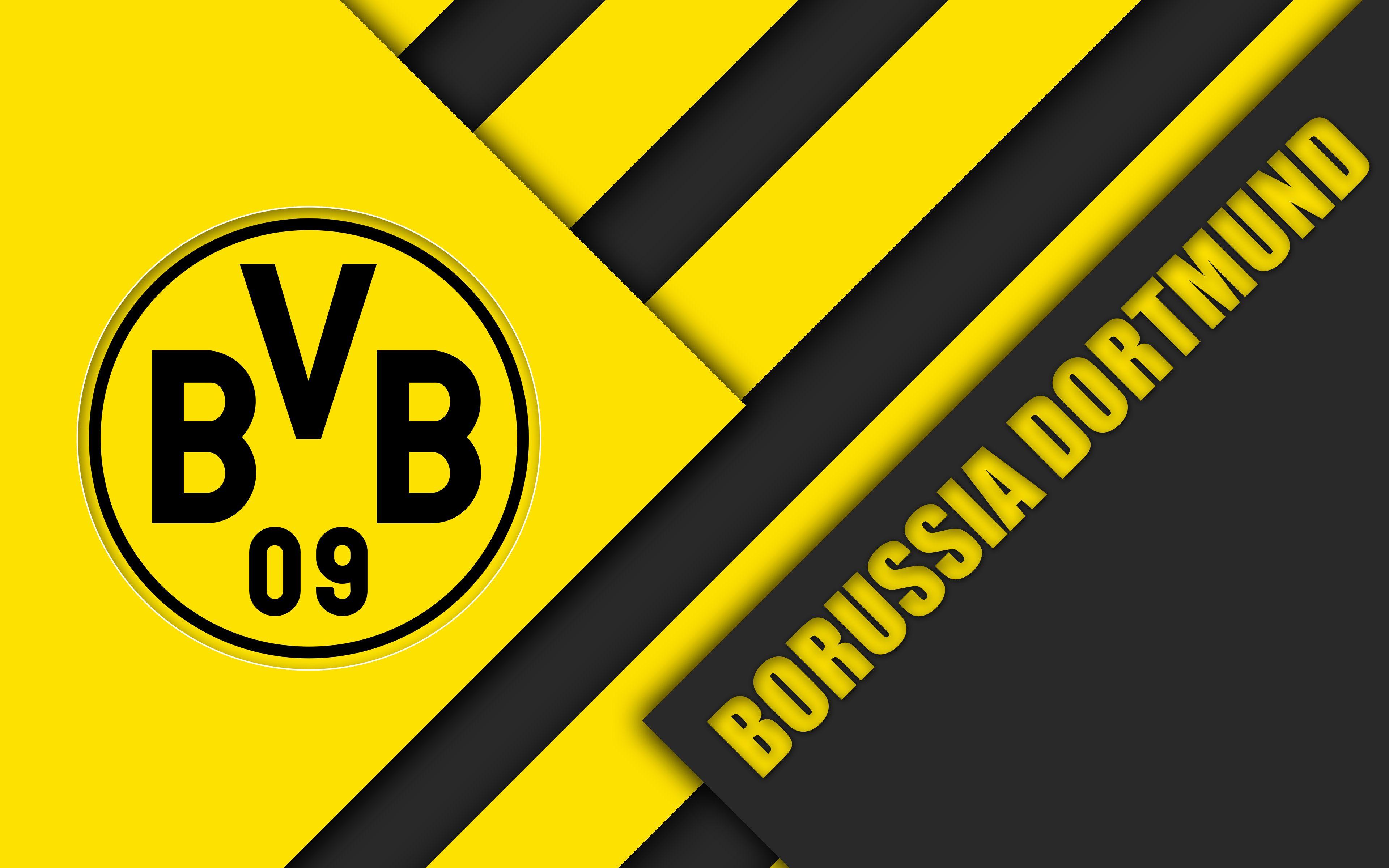 Borussia dortmund is a german sports club . Borussia Dortmund Logo Wallpapers Top Free Borussia Dortmund Logo Backgrounds Wallpaperaccess