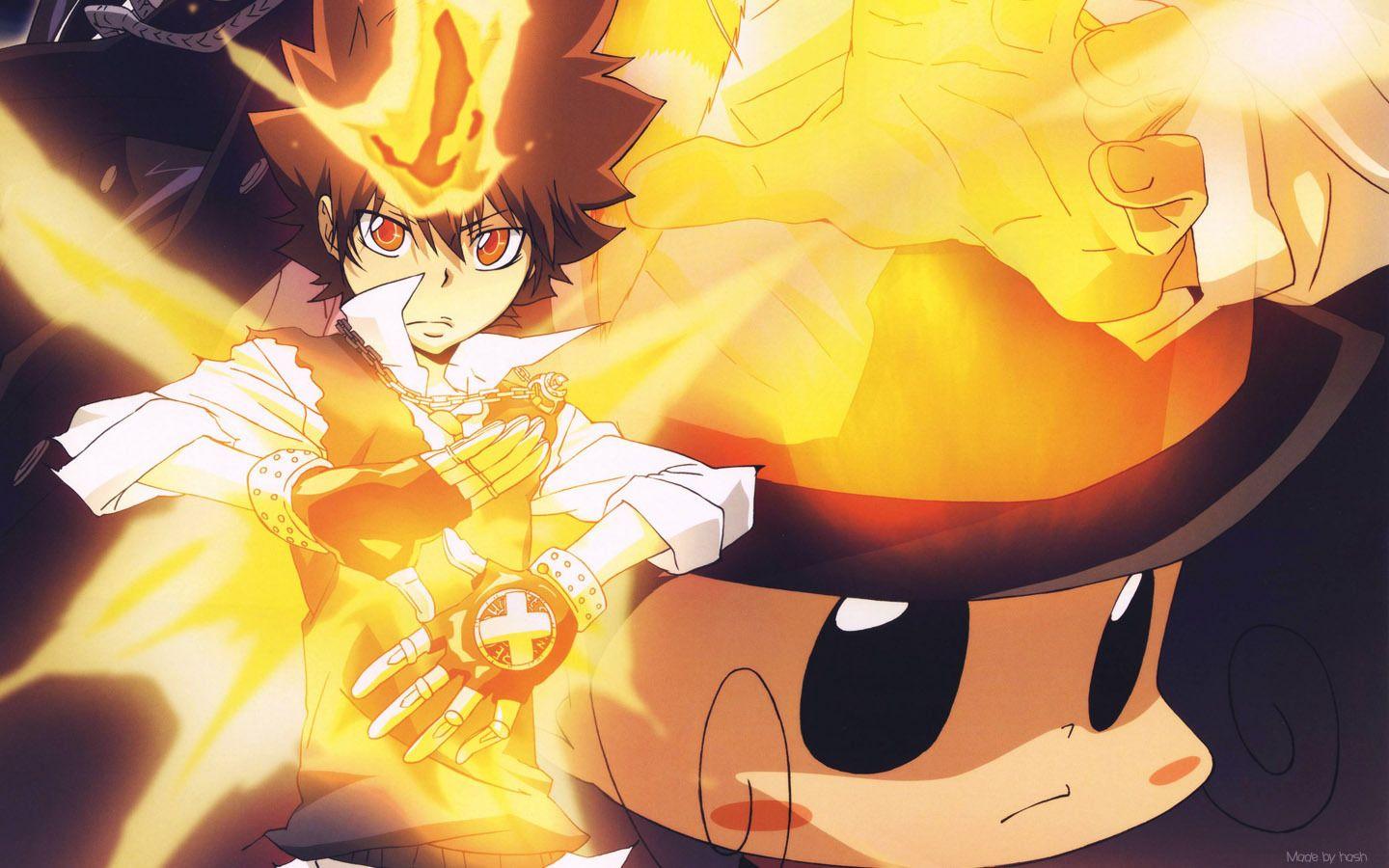 Ten years in the future, kawahira was known to be helpful to tsunayoshi sawada and company, sending a real funeral wreath fighter away to protect them from danger. Katekyo Hitman Reborn Tsuna Wallpapers Top Free Katekyo Hitman Reborn Tsuna Backgrounds Wallpaperaccess