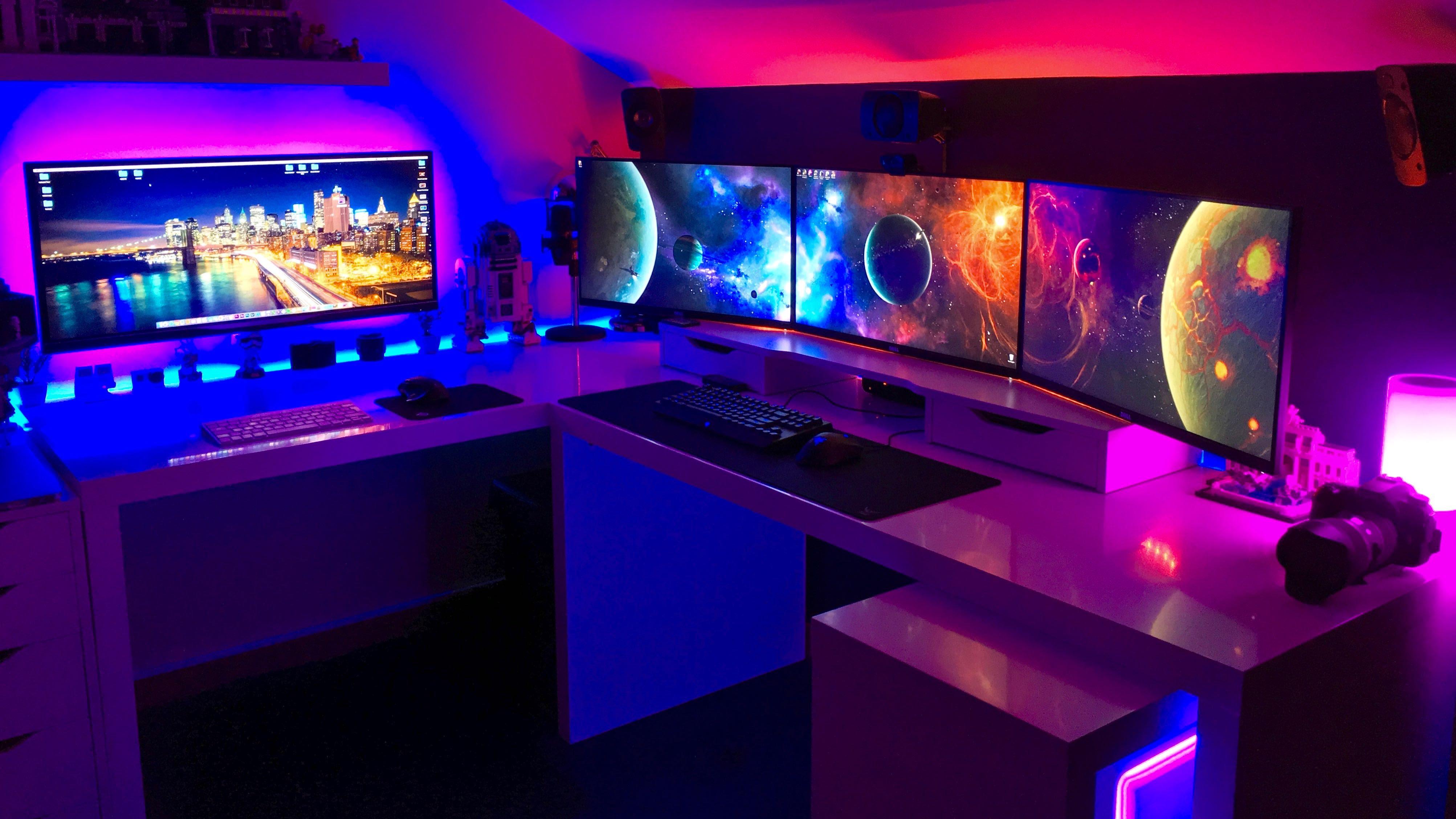 Gamer Room Wallpapers Top Free Gamer Room Backgrounds 5872561 