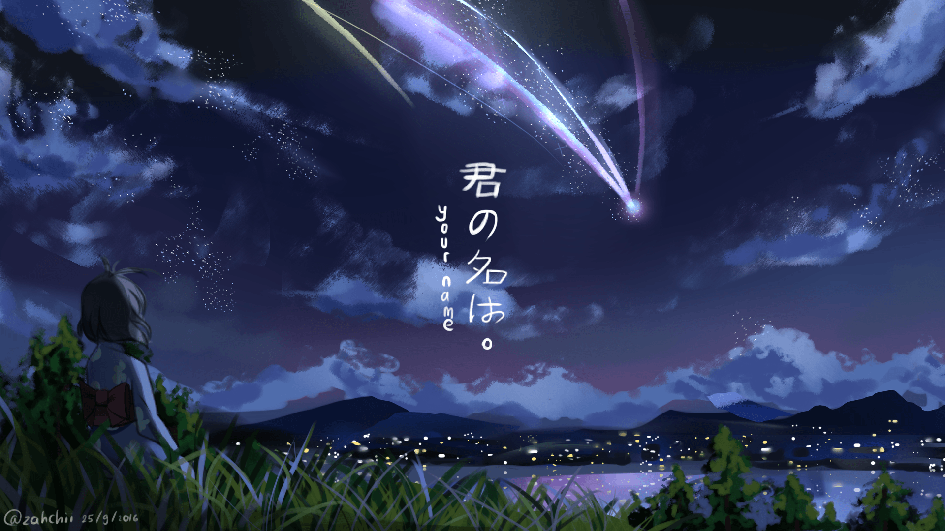 Your Name Anime Hd Wallpapers Top Free Your Name Anime Hd Backgrounds Wallpaperaccess