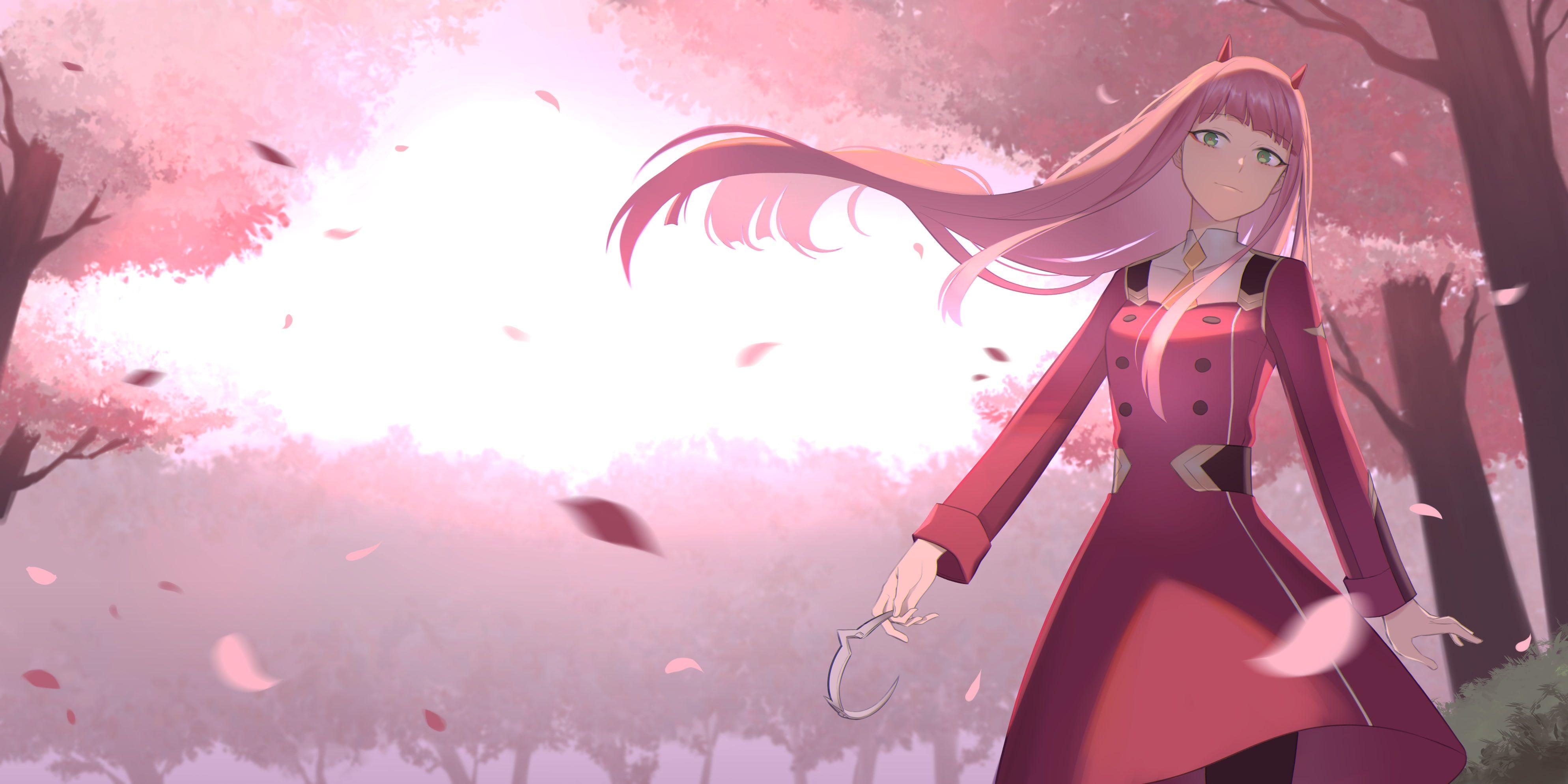 Zero two in a pilot suit darling in the franxx . Darling In The Franxx 4k Wallpapers Top Free Darling In The Franxx 4k Backgrounds Wallpaperaccess