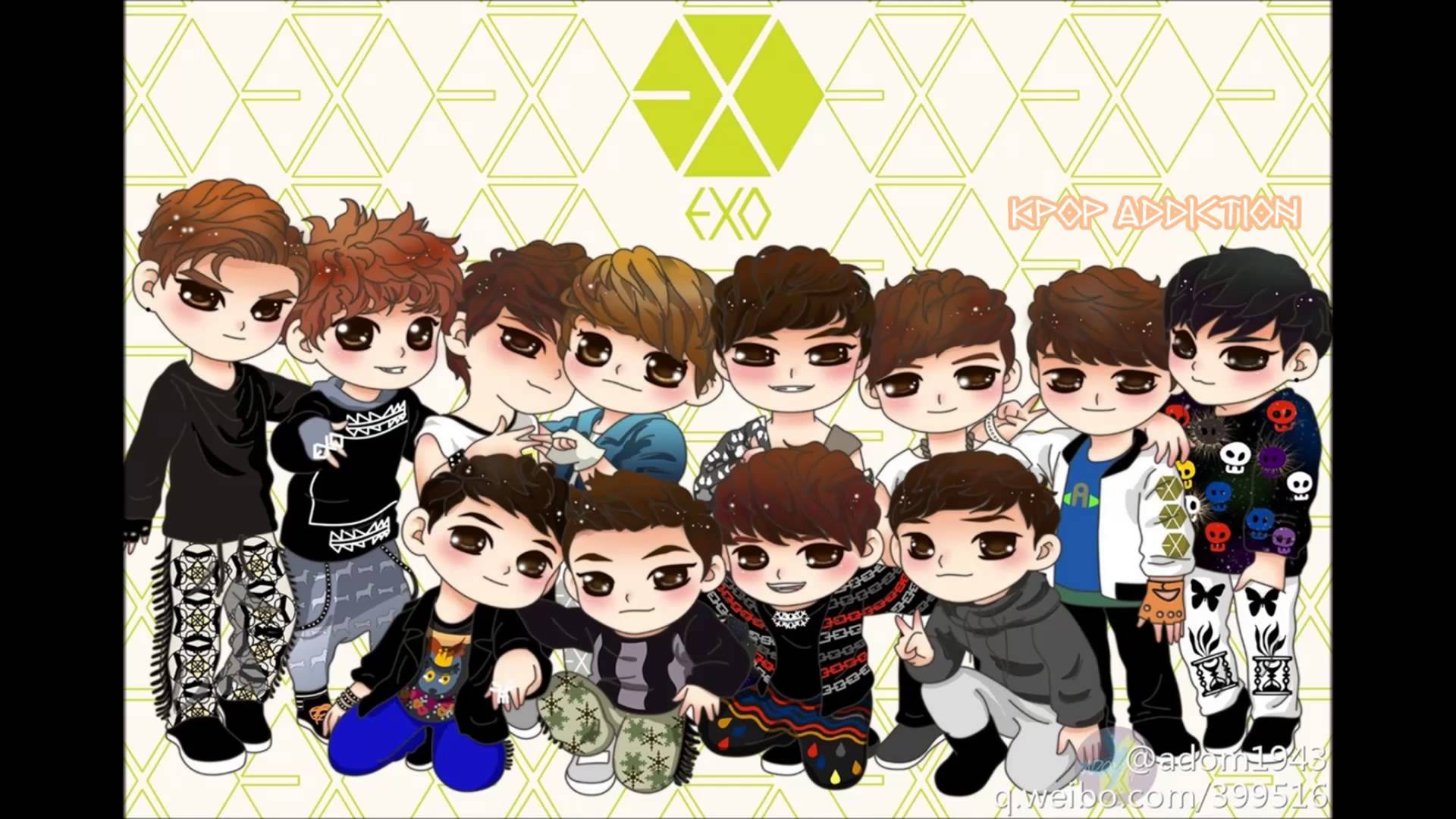 Download Gratis Gambar Mykpop Baru Exo 6th Anniversary 5 Item Exo Kartun Lipat Tas Terkeren by www.lampunghits.com