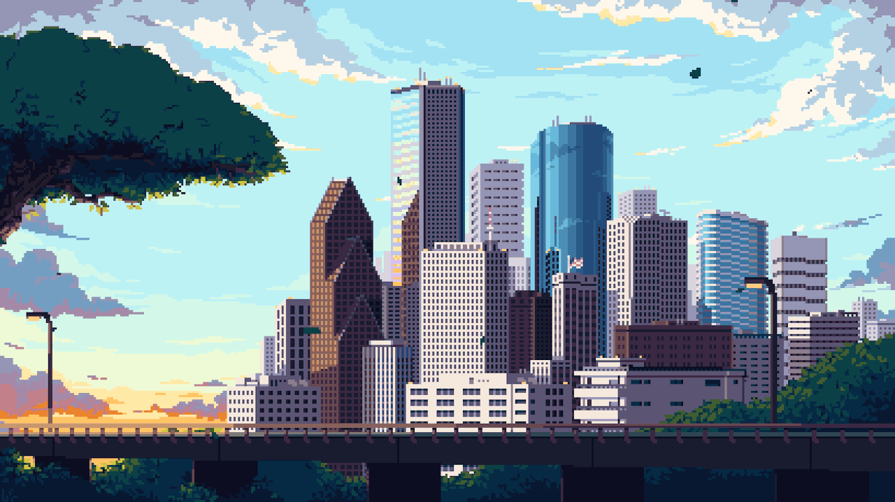 Pixel art gif wallpapers