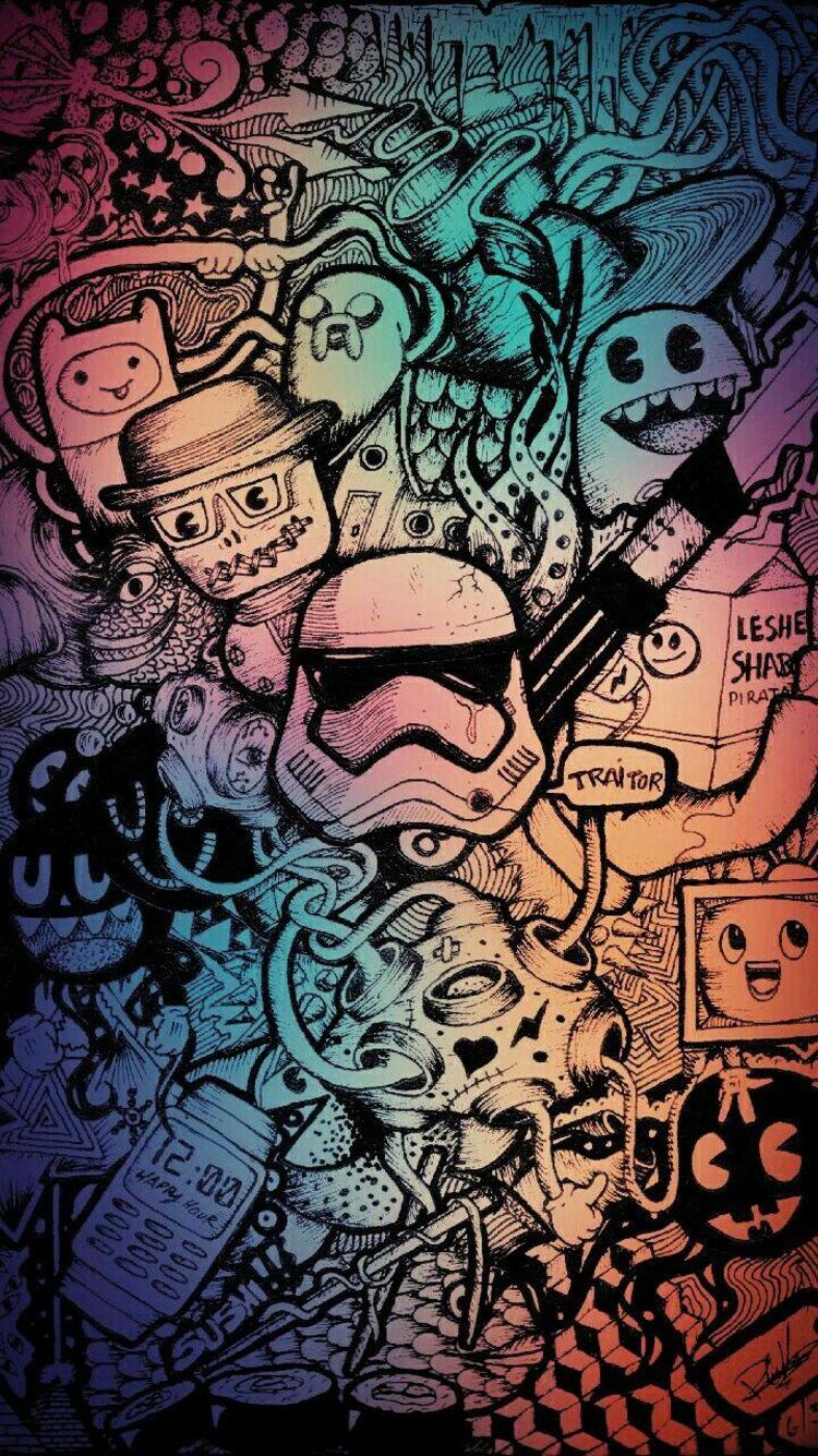 Graffiti Doodle Wallpapers Top Free Graffiti Doodle Backgrounds Wallpaperaccess