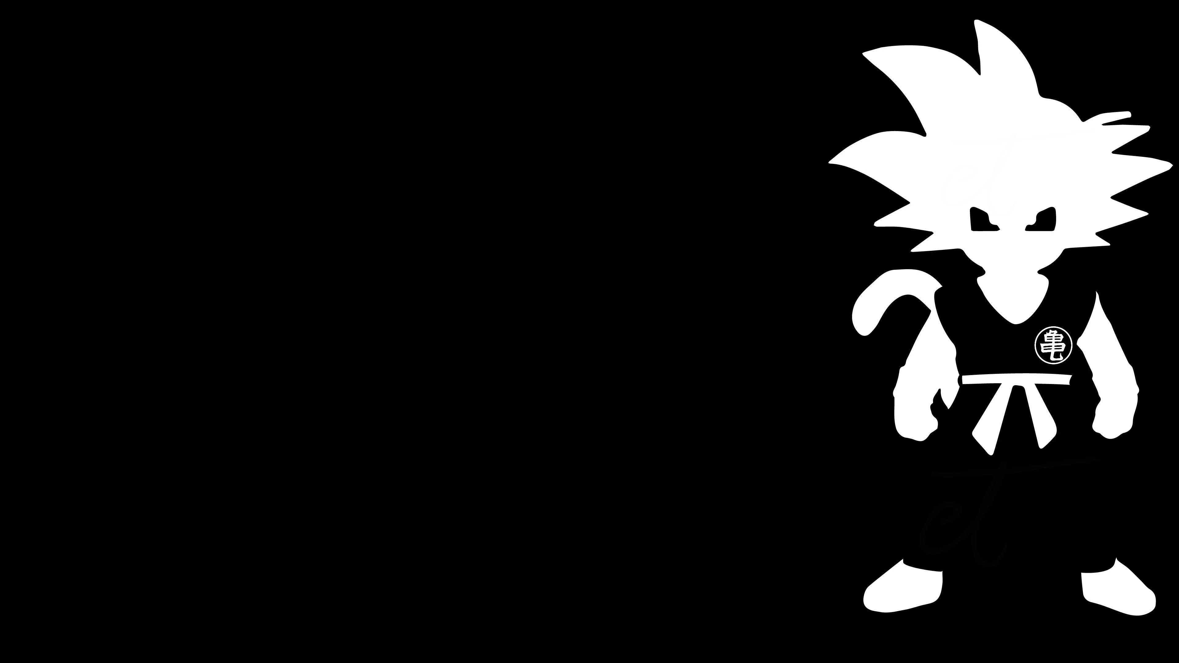 Dbz black and white wallpapers
