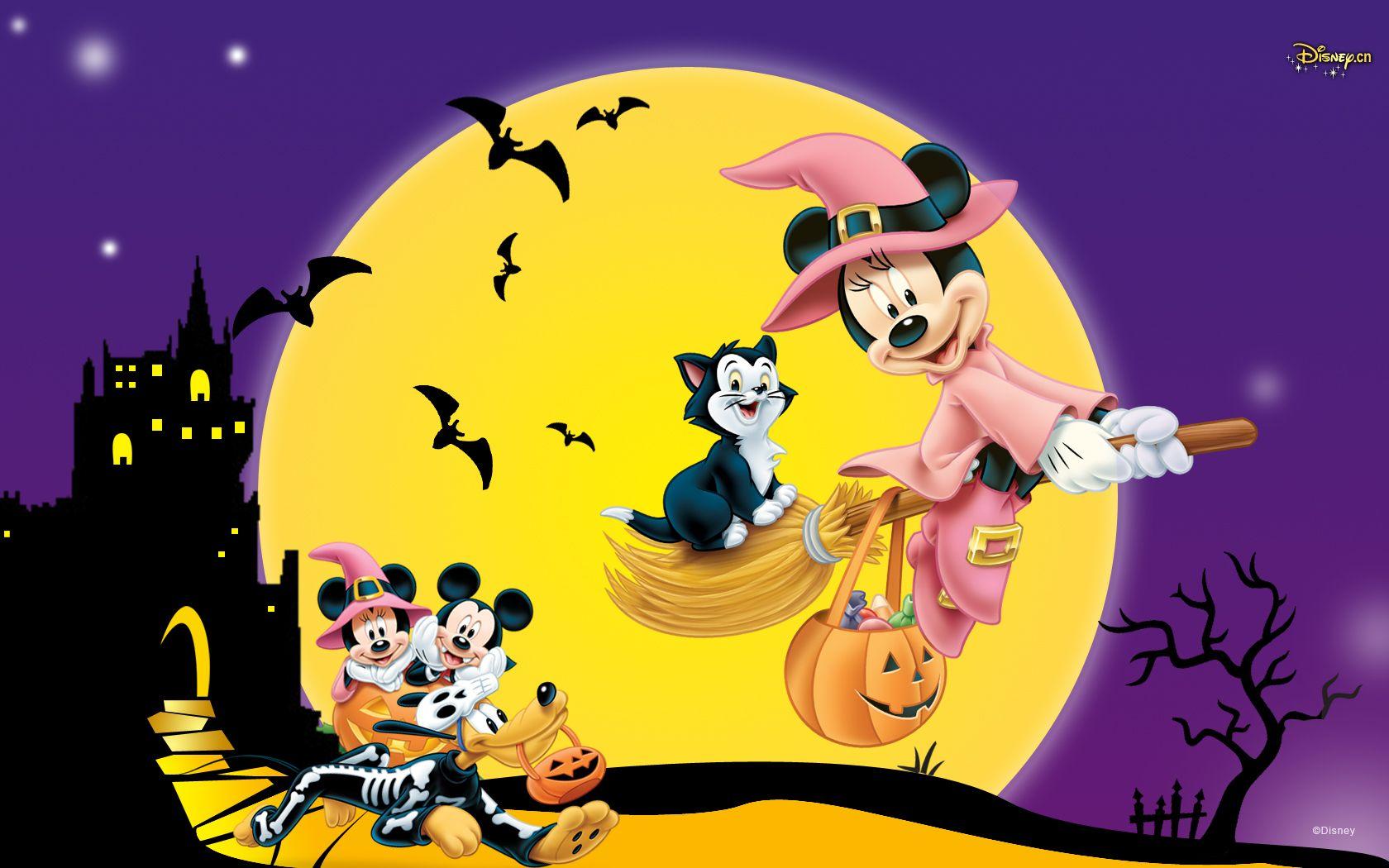 How to set wallpaper on your desktop? Disney Halloween Wallpapers Top Free Disney Halloween Backgrounds Wallpaperaccess