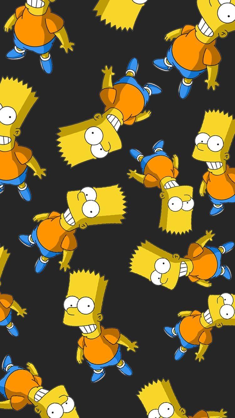 Bart Simpson Trippy Wallpapers Top Free Bart Simpson Trippy Backgrounds Wallpaperaccess