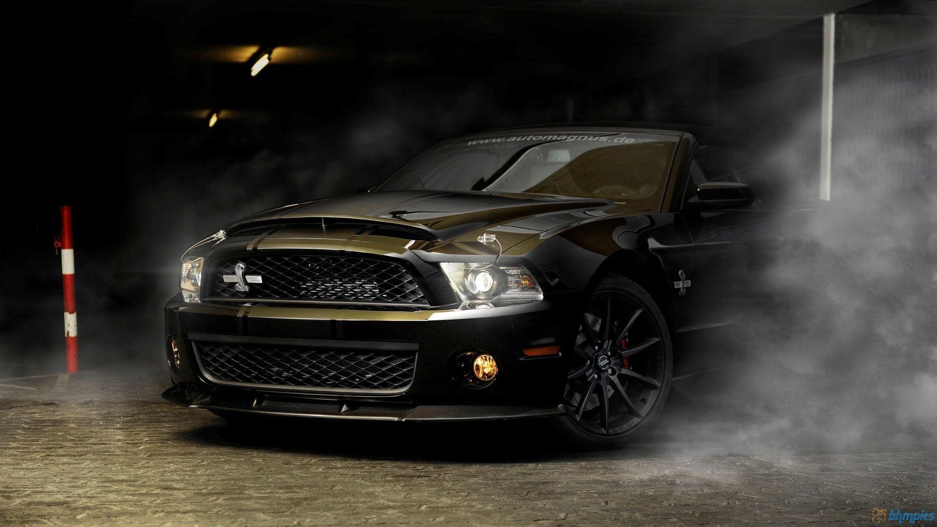 Black ford mustang, car, muscle cars, luxury, modern, land vehicle. Black Ford Mustang Wallpapers Top Free Black Ford Mustang Backgrounds Wallpaperaccess