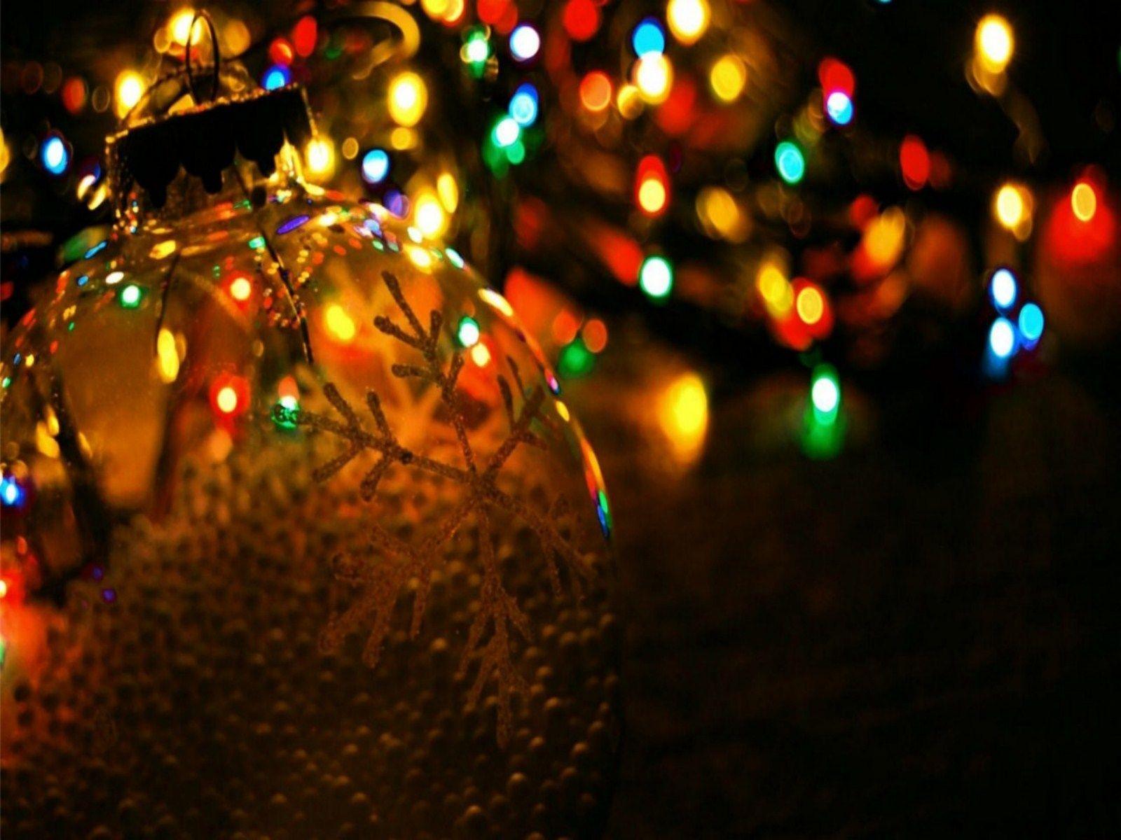Christmas lights laptop wallpapers