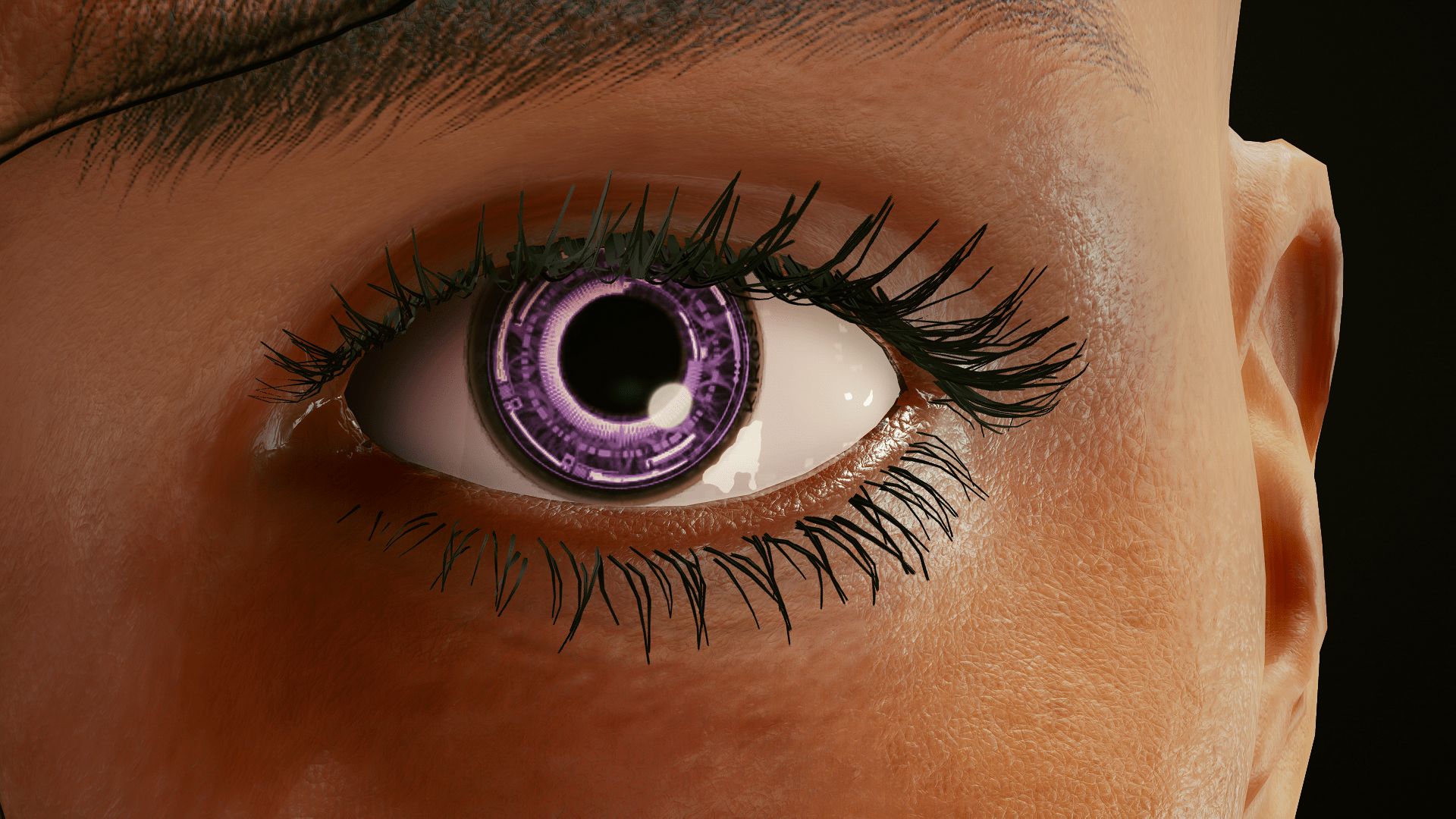 Cyberpunk eye wallpapers