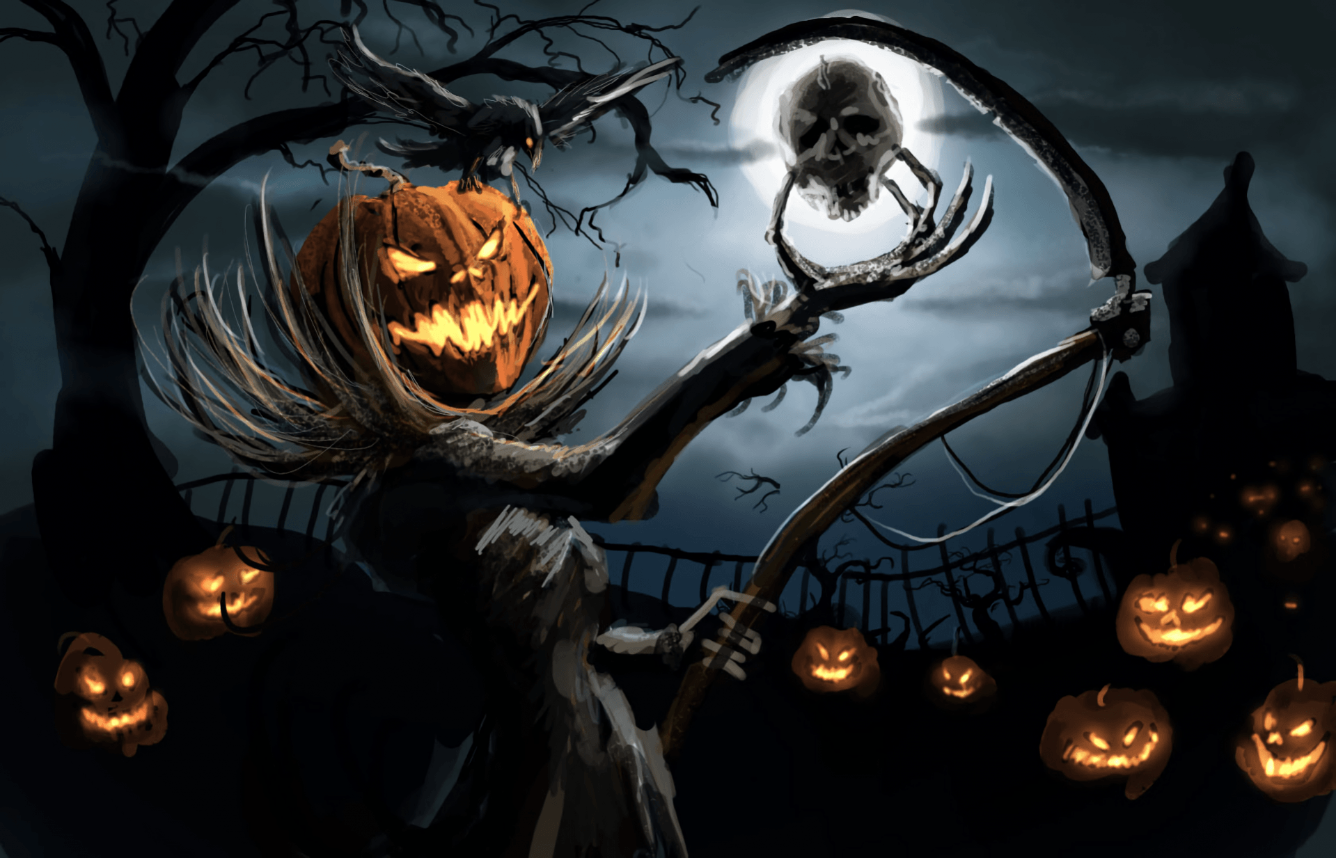 Download and use 71 halloween wallpapers for free. Halloween Wallpapers Top Free Halloween Backgrounds Wallpaperaccess