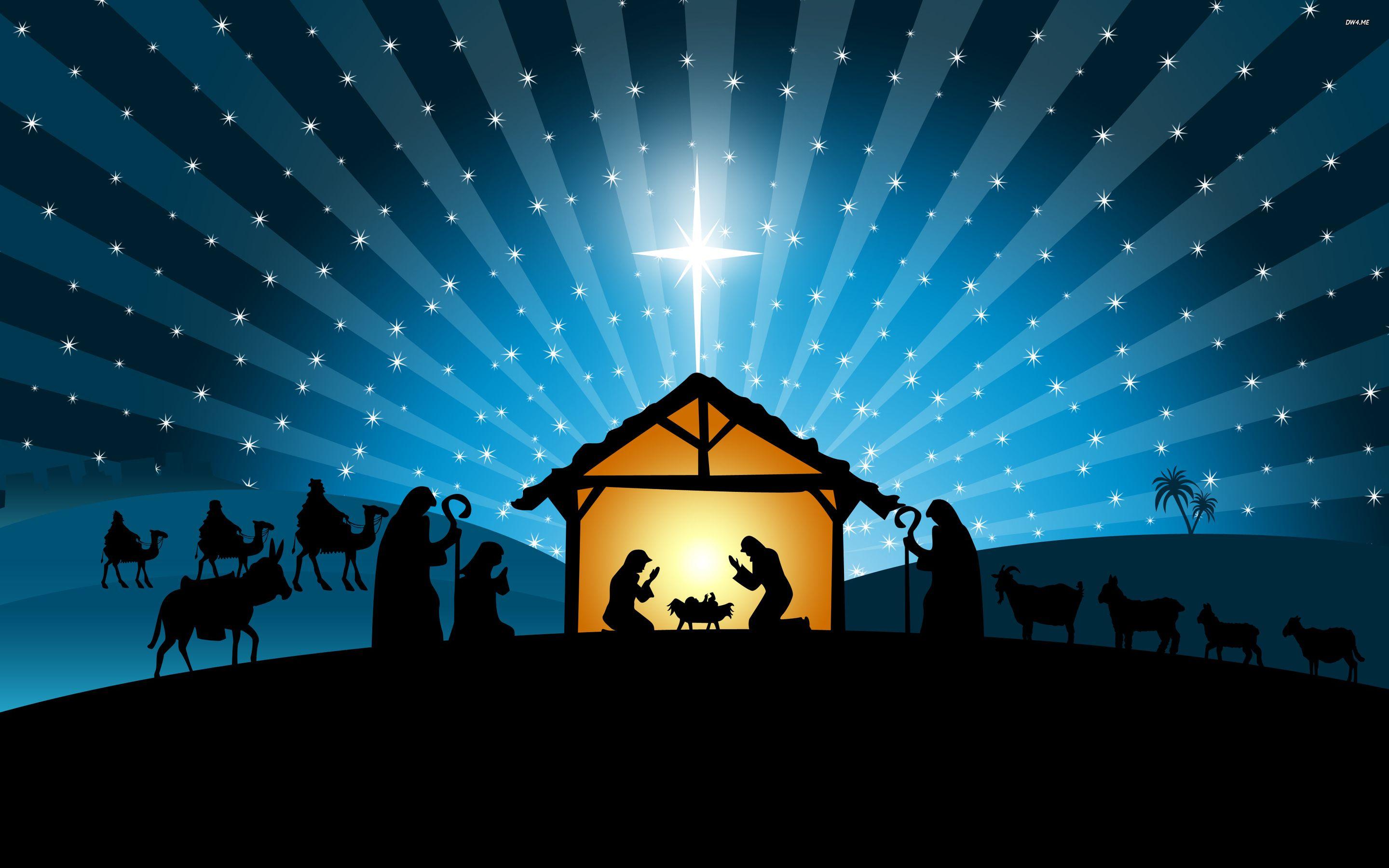 Manger scene desktop wallpapers