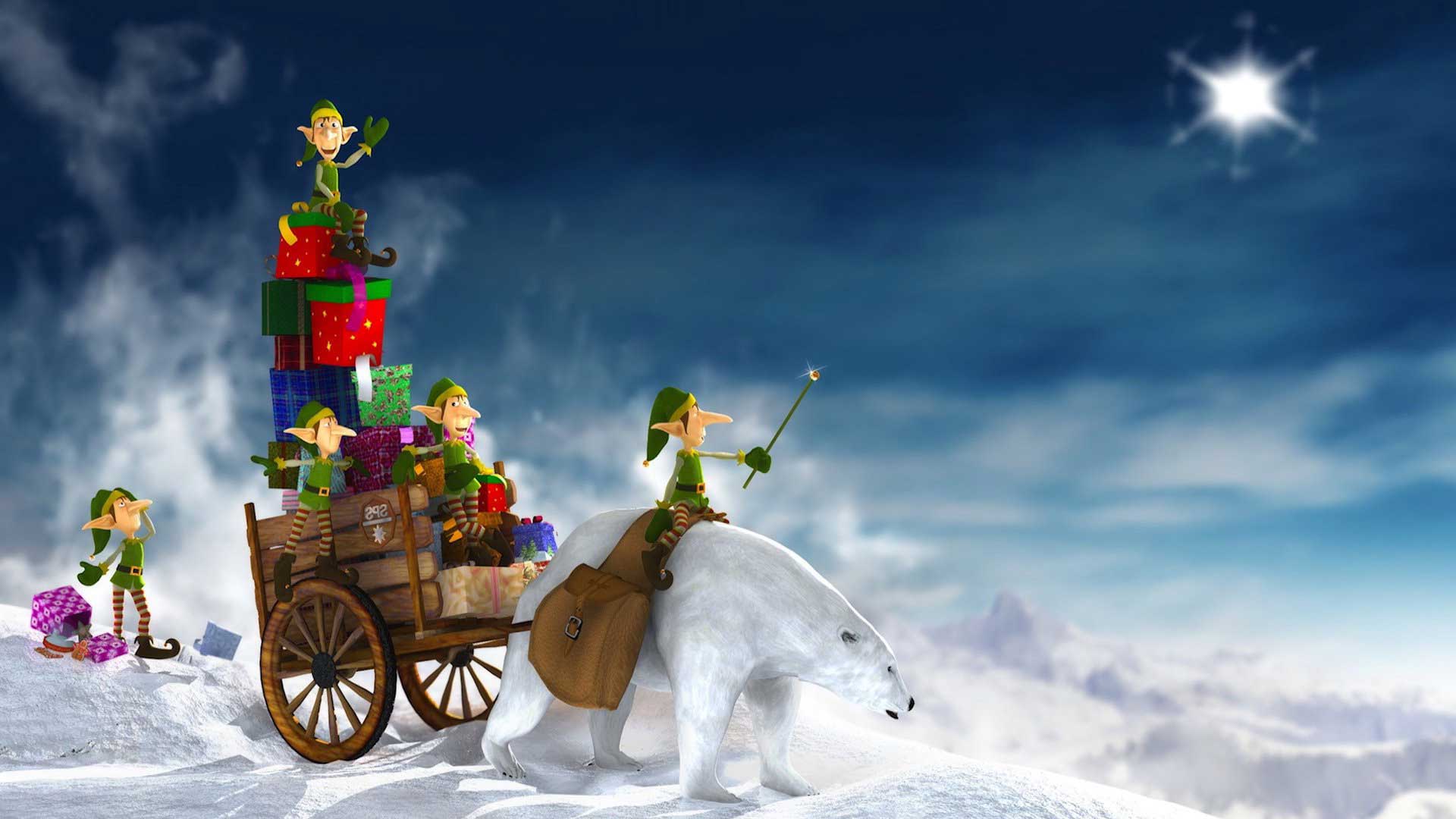 Christmas elf wallpapers