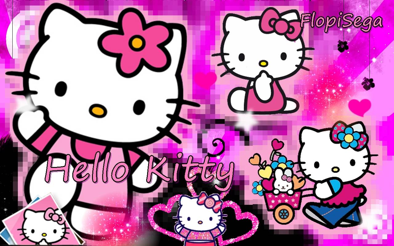 Koleksi wallpaper pc bergerak bisa menambah koleksi gambar untuk komputer kalian. Hello Kitty Wallpapers Pink And Black - Wallpaper Cave