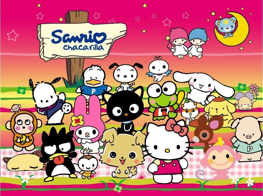 Hello kitty and friends wallpapers