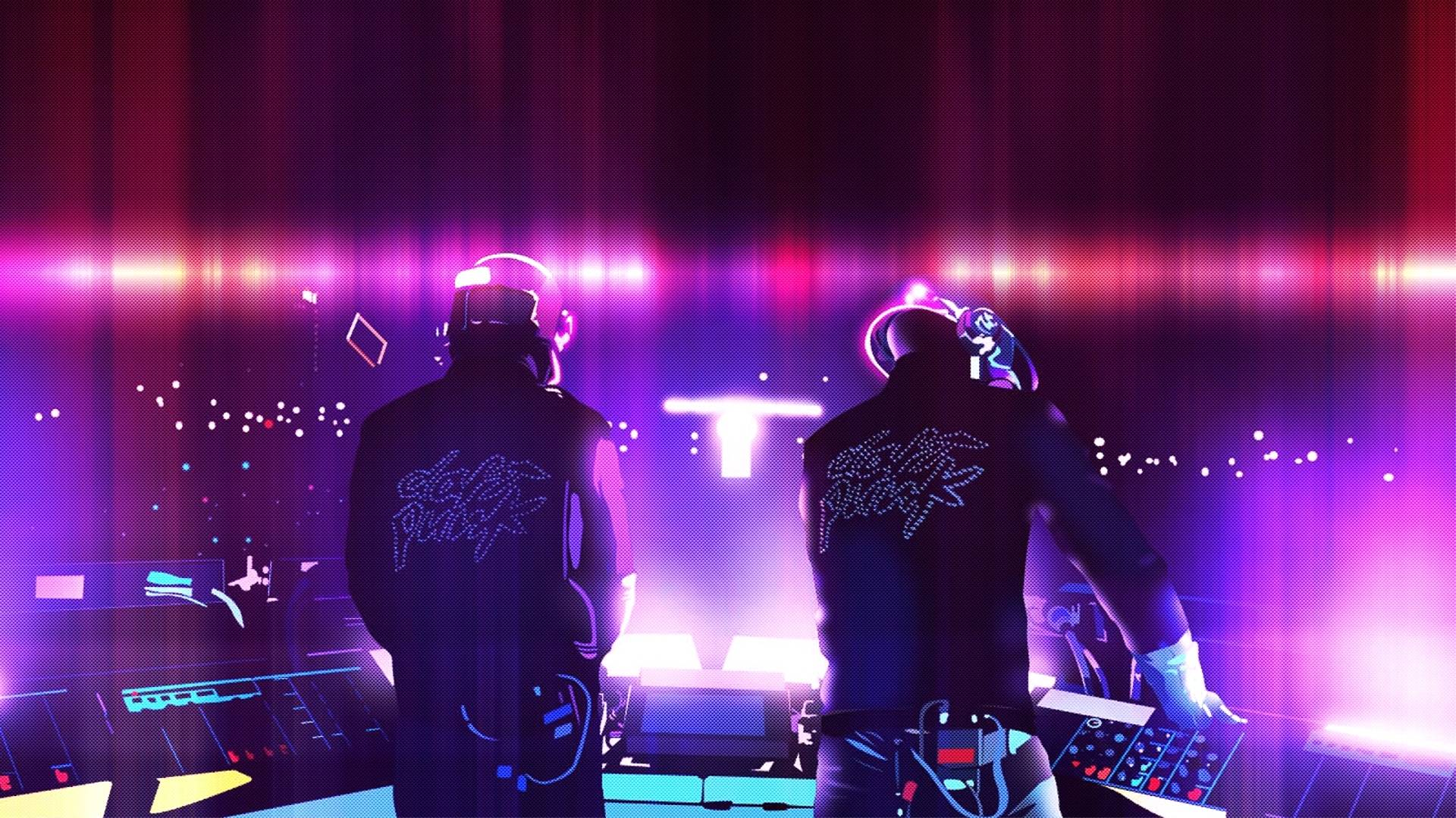 It was created in a collaboration between daft punk and leiji matsumoto. Daft Punk Wallpapers - Wallpaper Cave
