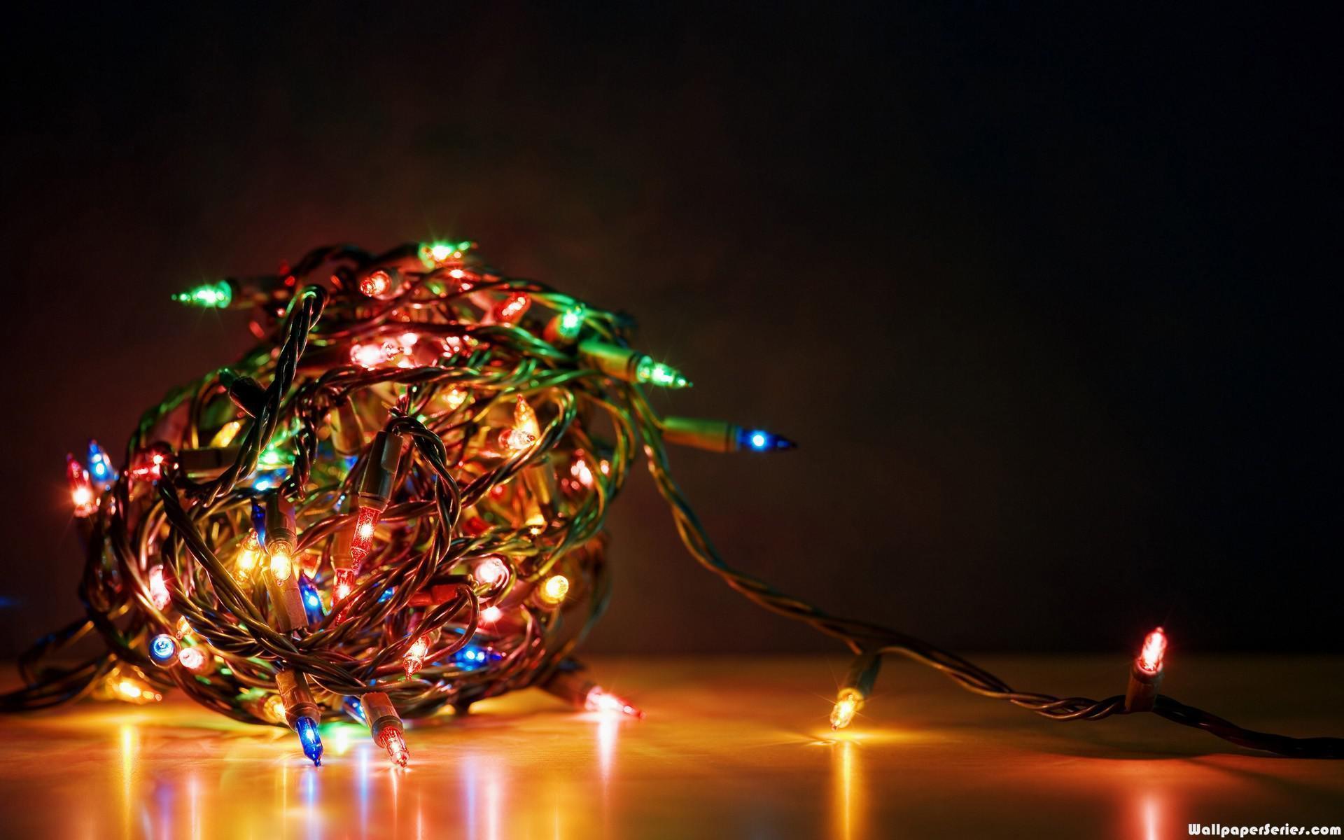 Christmas light wallpapers