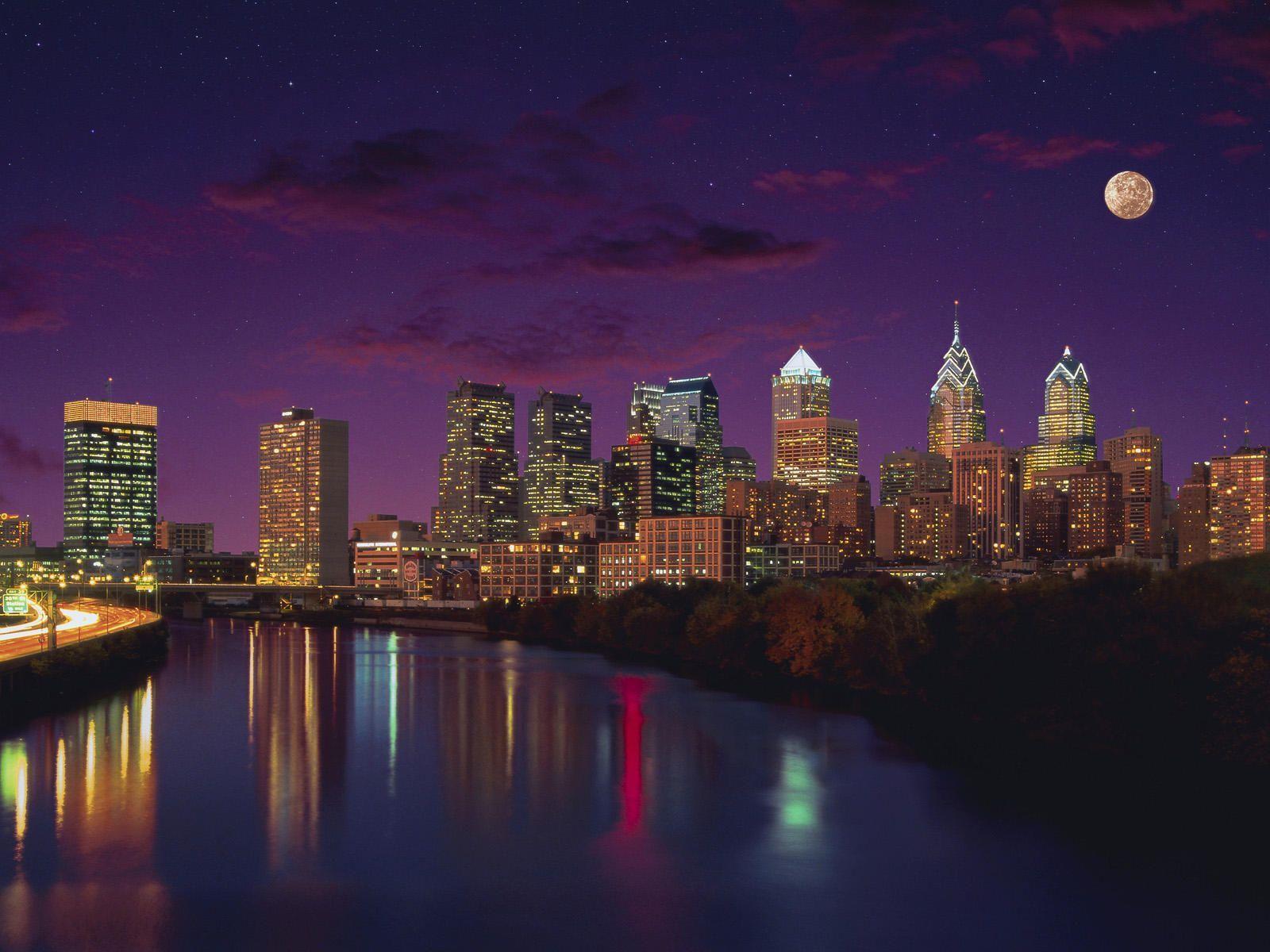Philadelphia skyline wallpapers