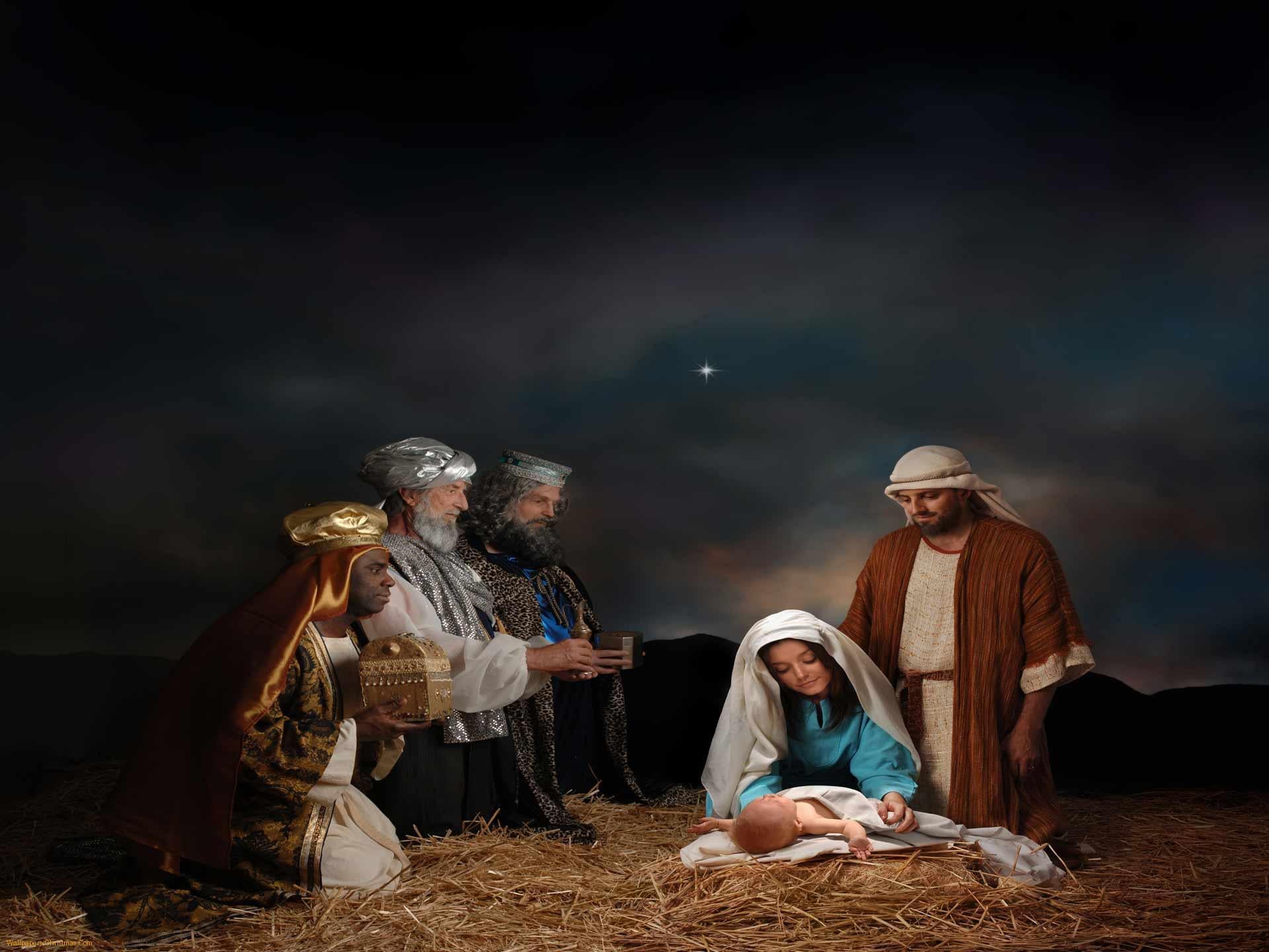 free christmas nativity wallpapers wallpaper cave on christmas manger wallpapers