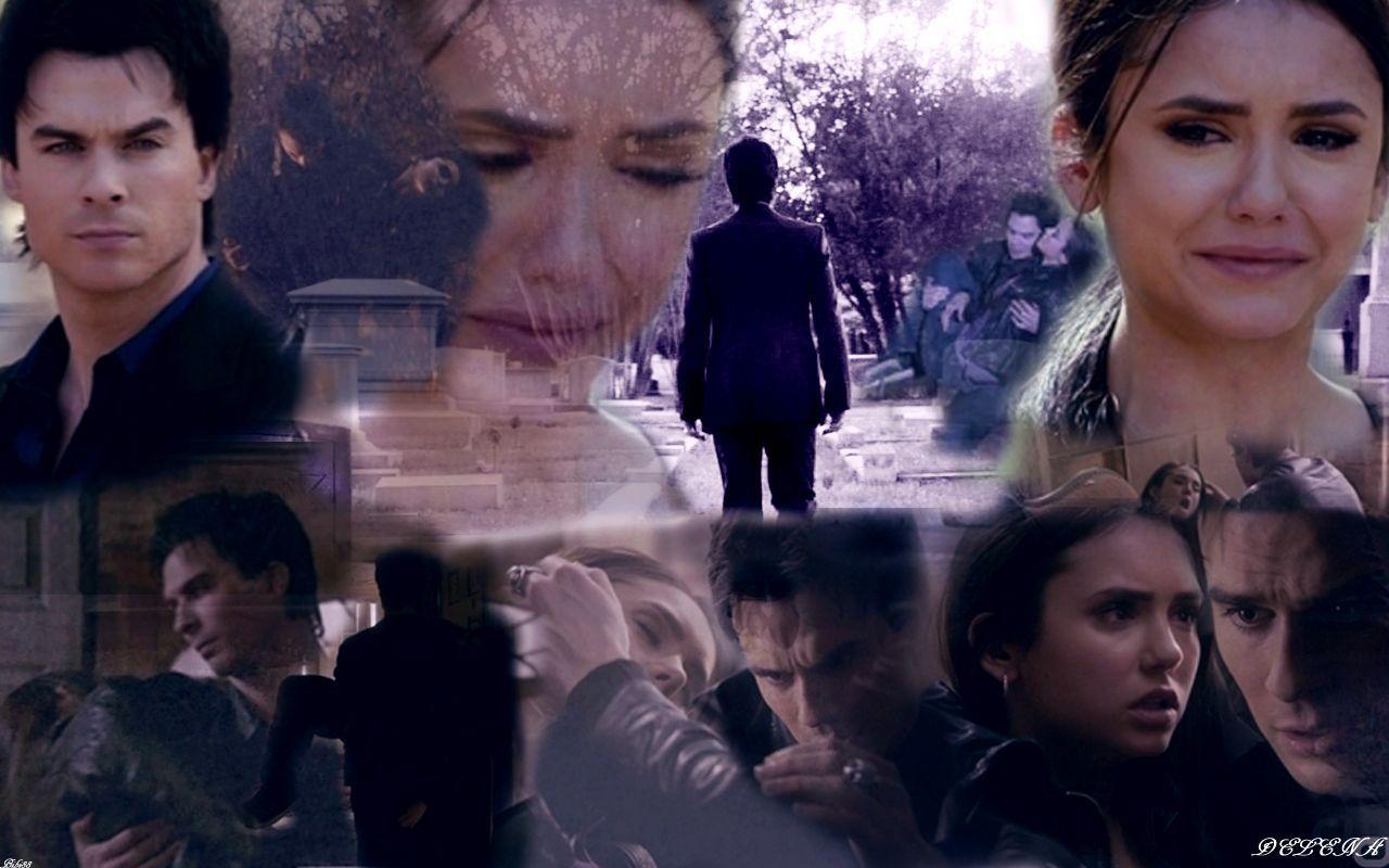 Buffy the vampire slayer hd wallpapers, desktop and phone wallpapers. Vampire Diaries Wallpapers Damon And Elena - Wallpaper Cave