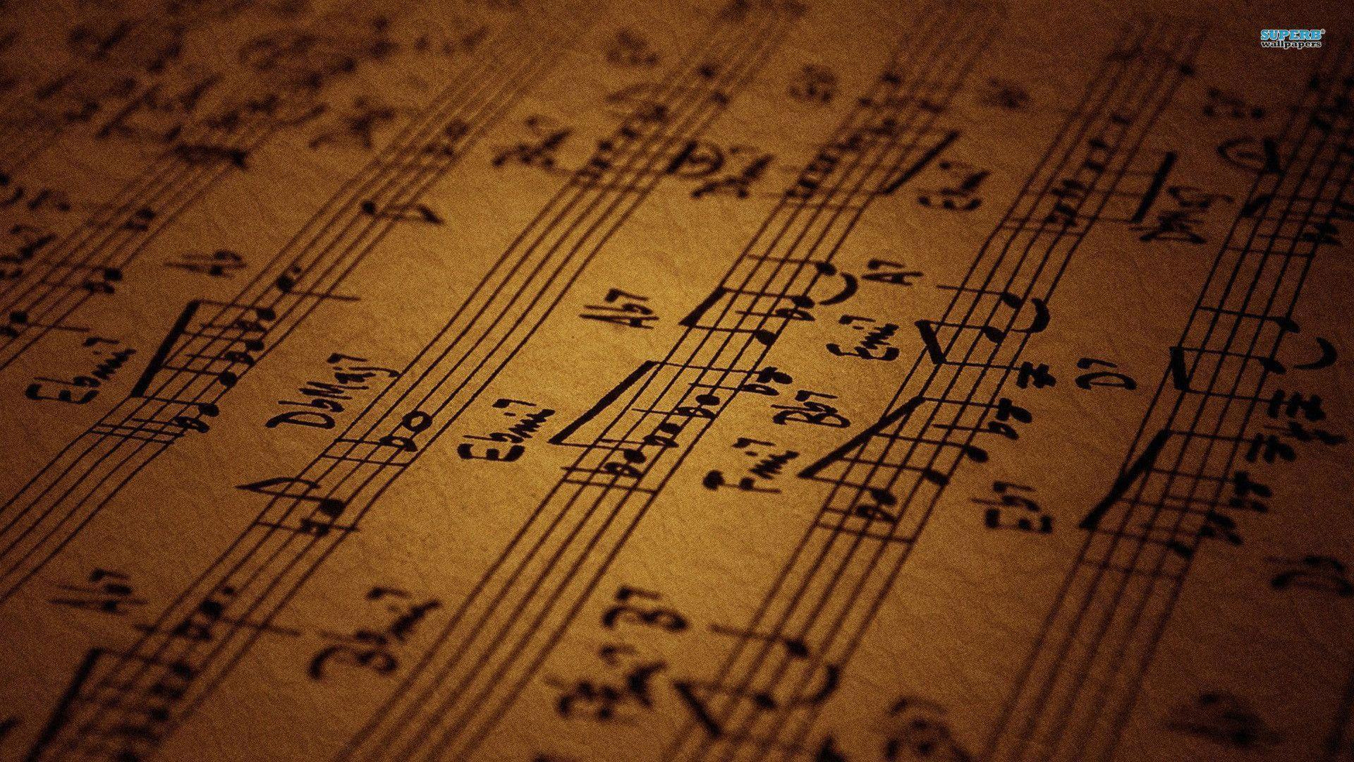 It's harder than you'd think. Music Sheet Wallpapers Wallpaper Cave