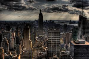 gotham skyline background york backgrounds hdr desktop mods flickr nyc cities wallpapers skylines shot wallpapersafari workshop