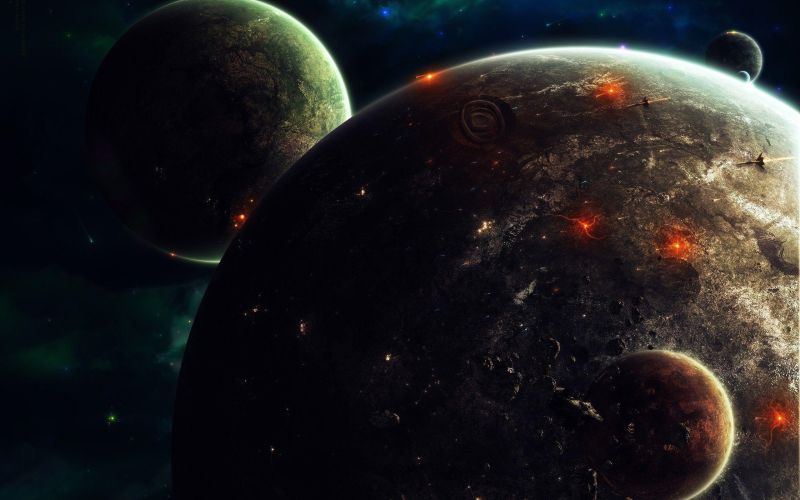 Alien Planet By Prowallpapers On Deviantart - High Quality Dark Design - Retina