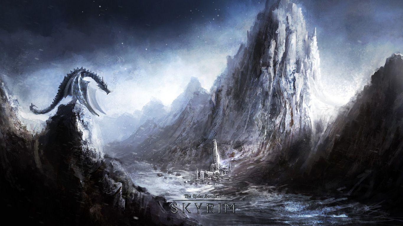 skyrim wallpapers 1366x768 wallpaper cave on skyrim hd wallpapers 1366x768