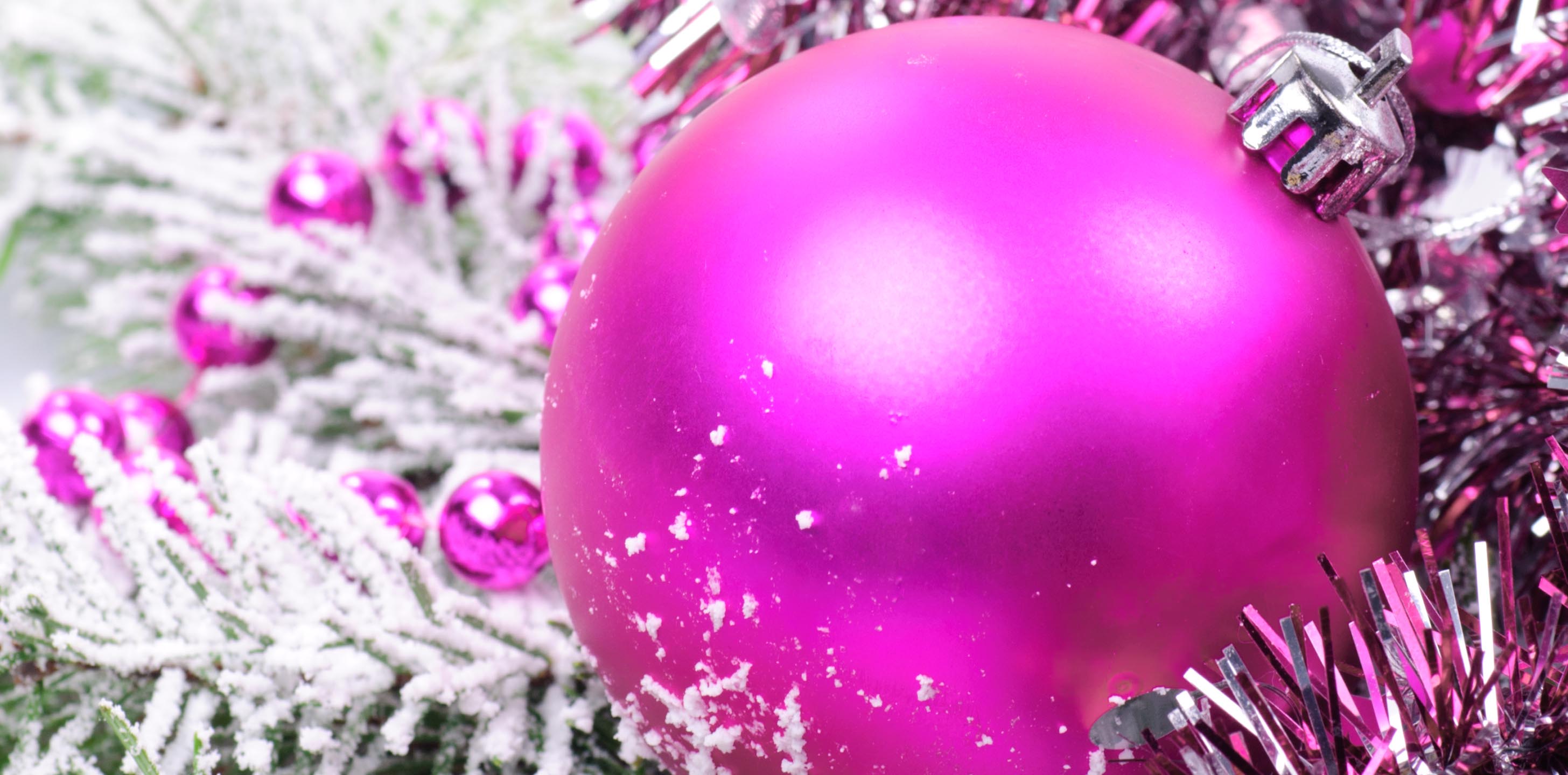 Pink christmas wallpapers