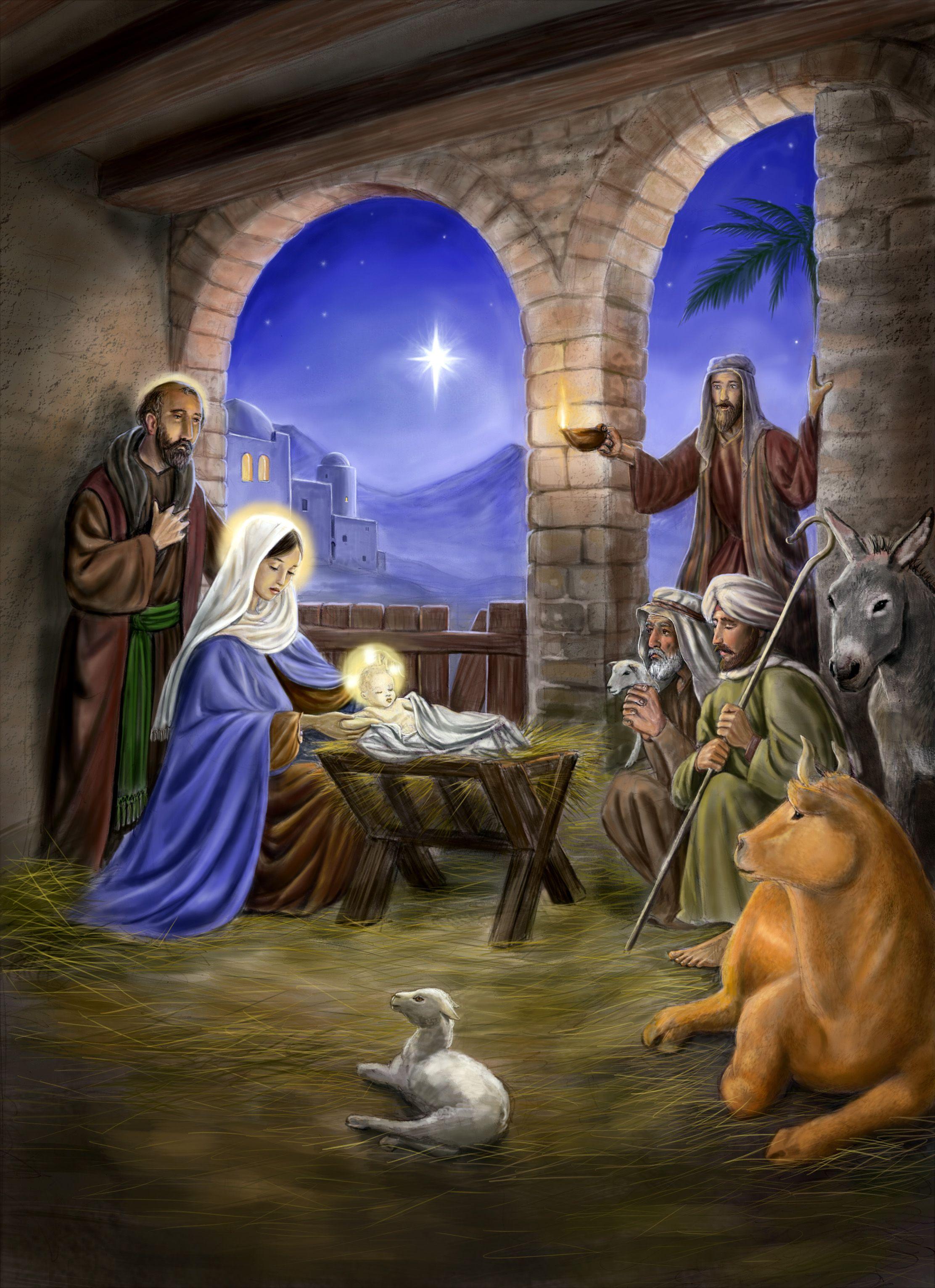 free nativity scene wallpapers wallpaper cave on free nativity scene wallpaper