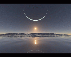 moon sun stars wallpapers