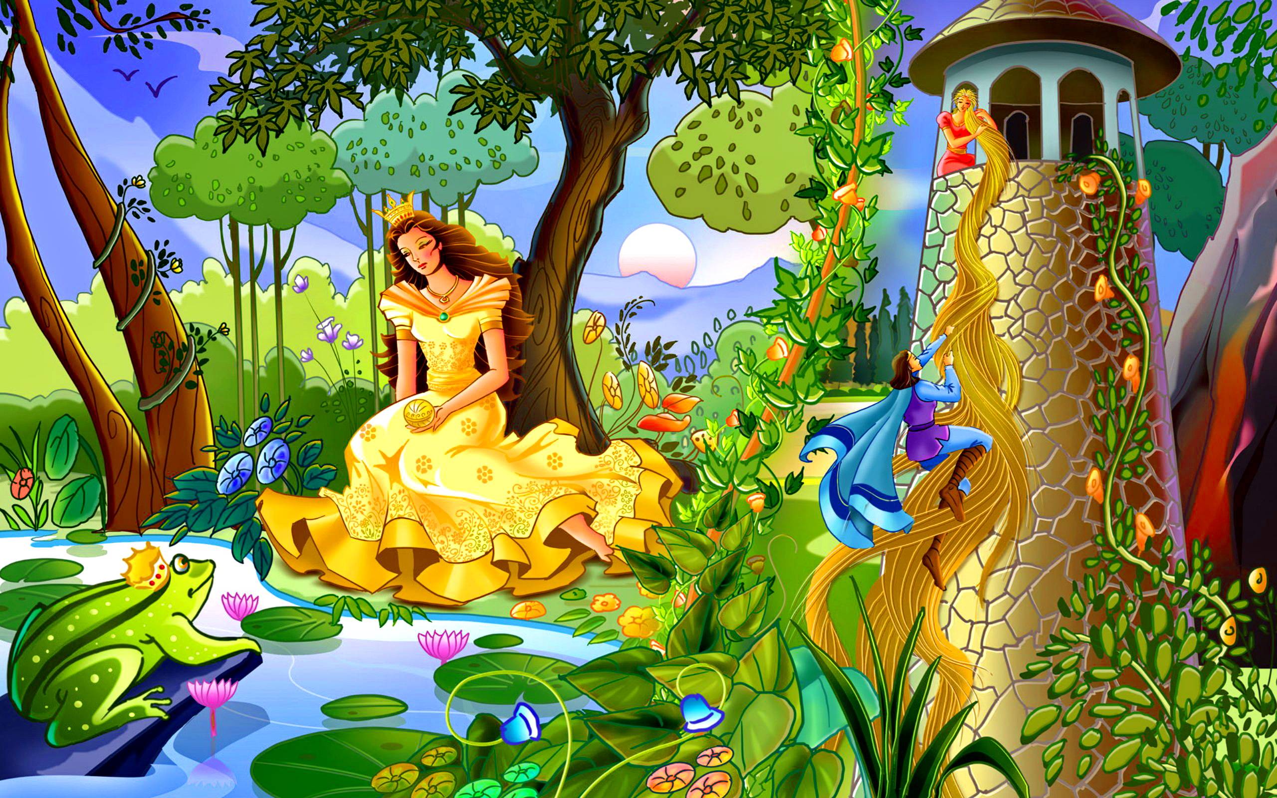 Classic forests or beaches, fairytale motifs from popular children’s movies, pop culture icons or. Fairy Tale Wallpapers - Wallpaper Cave
