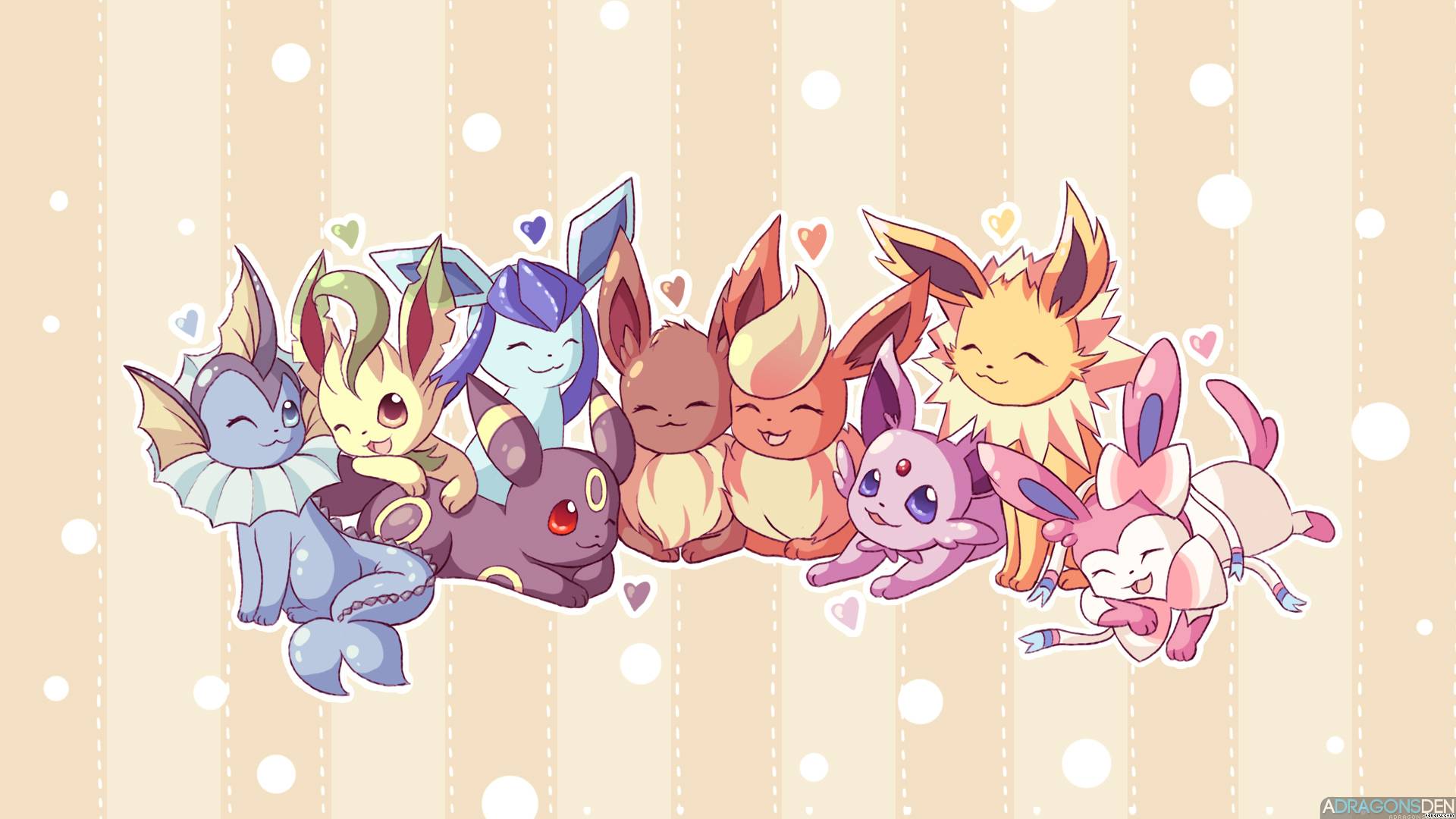 Eevee evolutions wallpapers