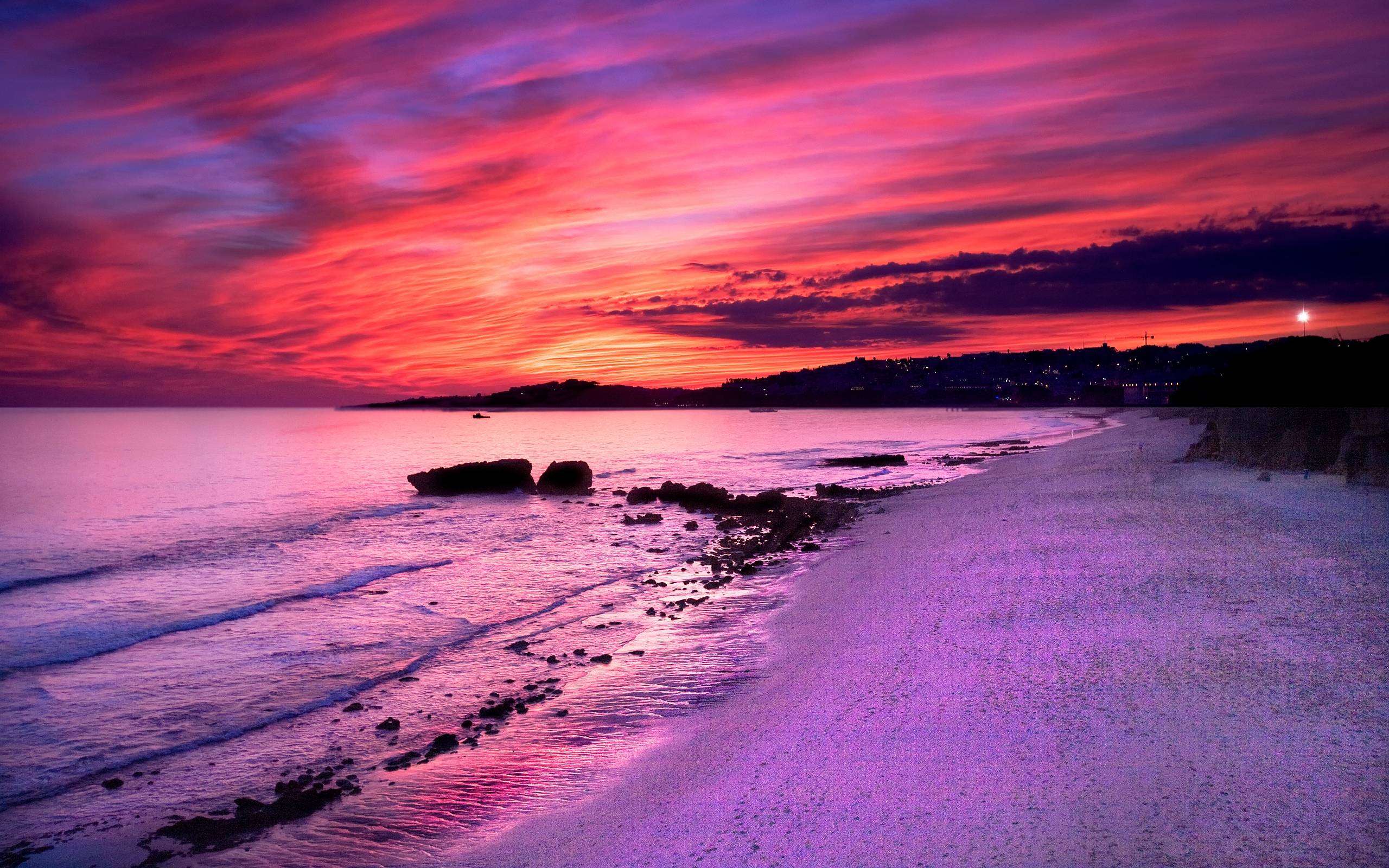 purple sunset wallpapers wallpaper cave on purple beach sunset wallpapers
