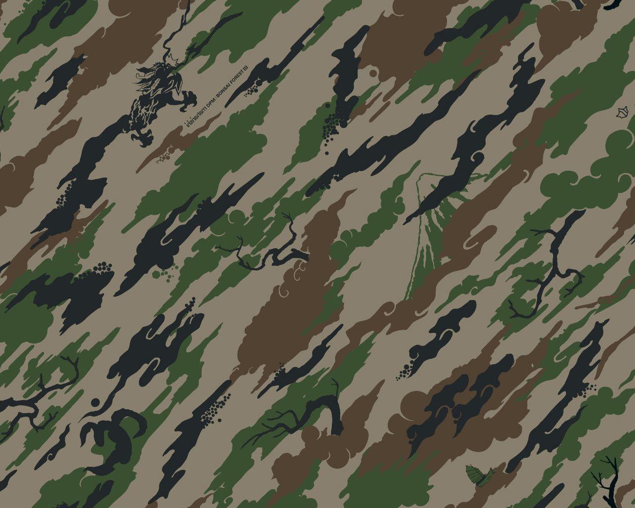 Woodland camo wallpapers