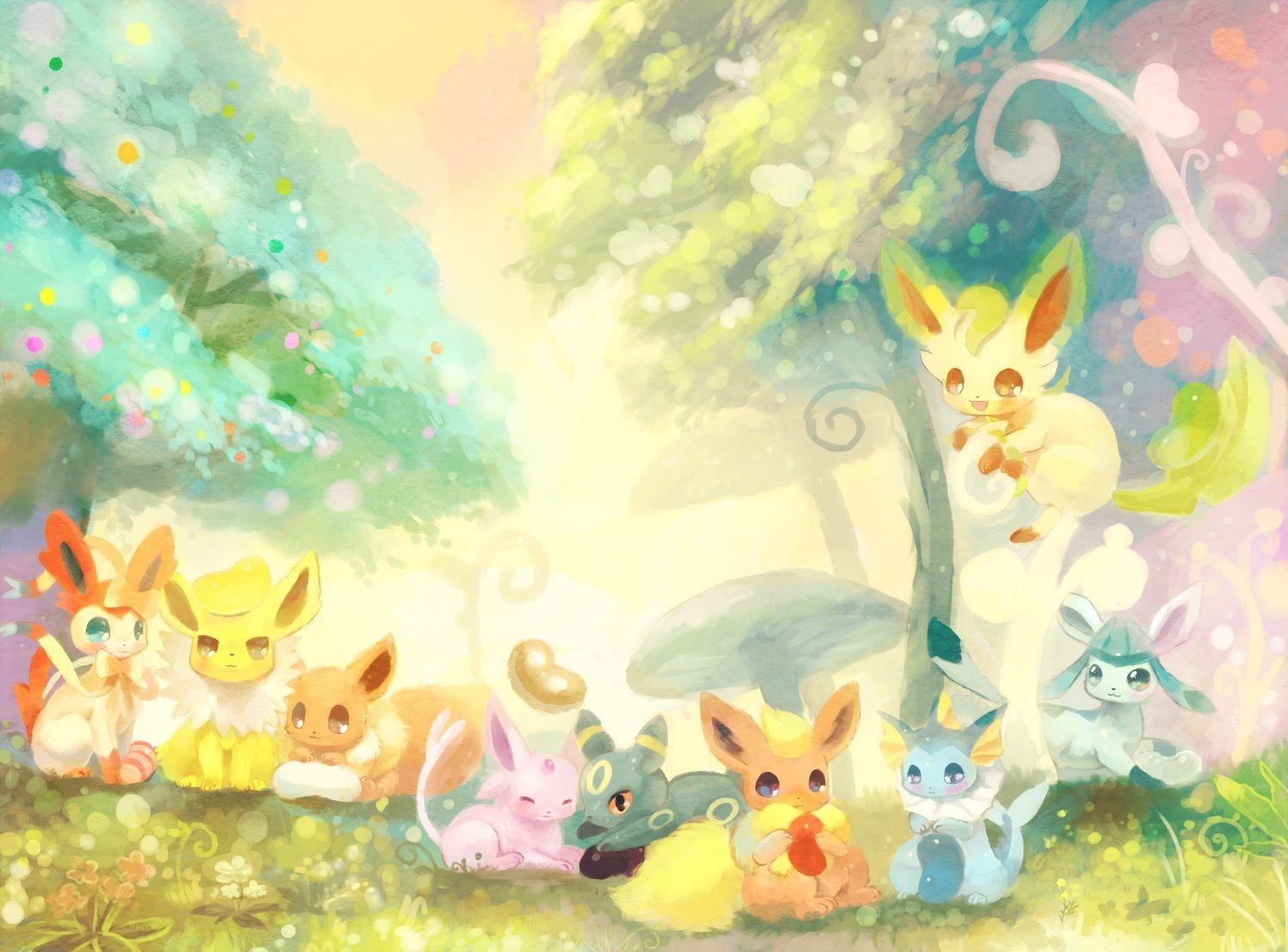 Pokemon eevee wallpapers