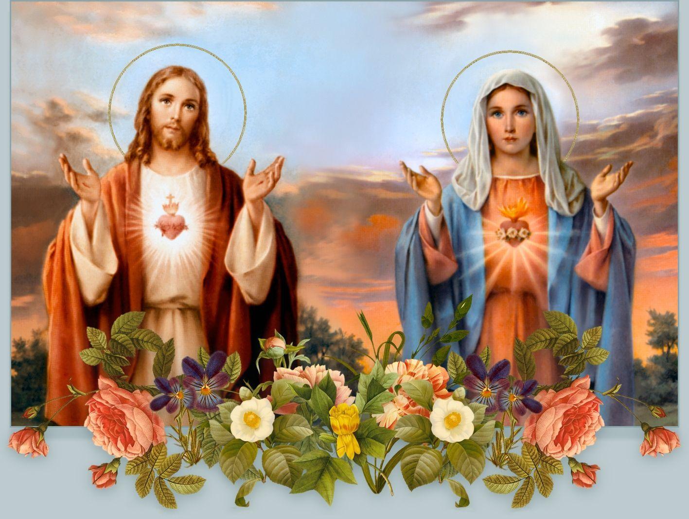 jesus christ mother mary wallpapers wallpaper cave on jesus mother mary wallpapers