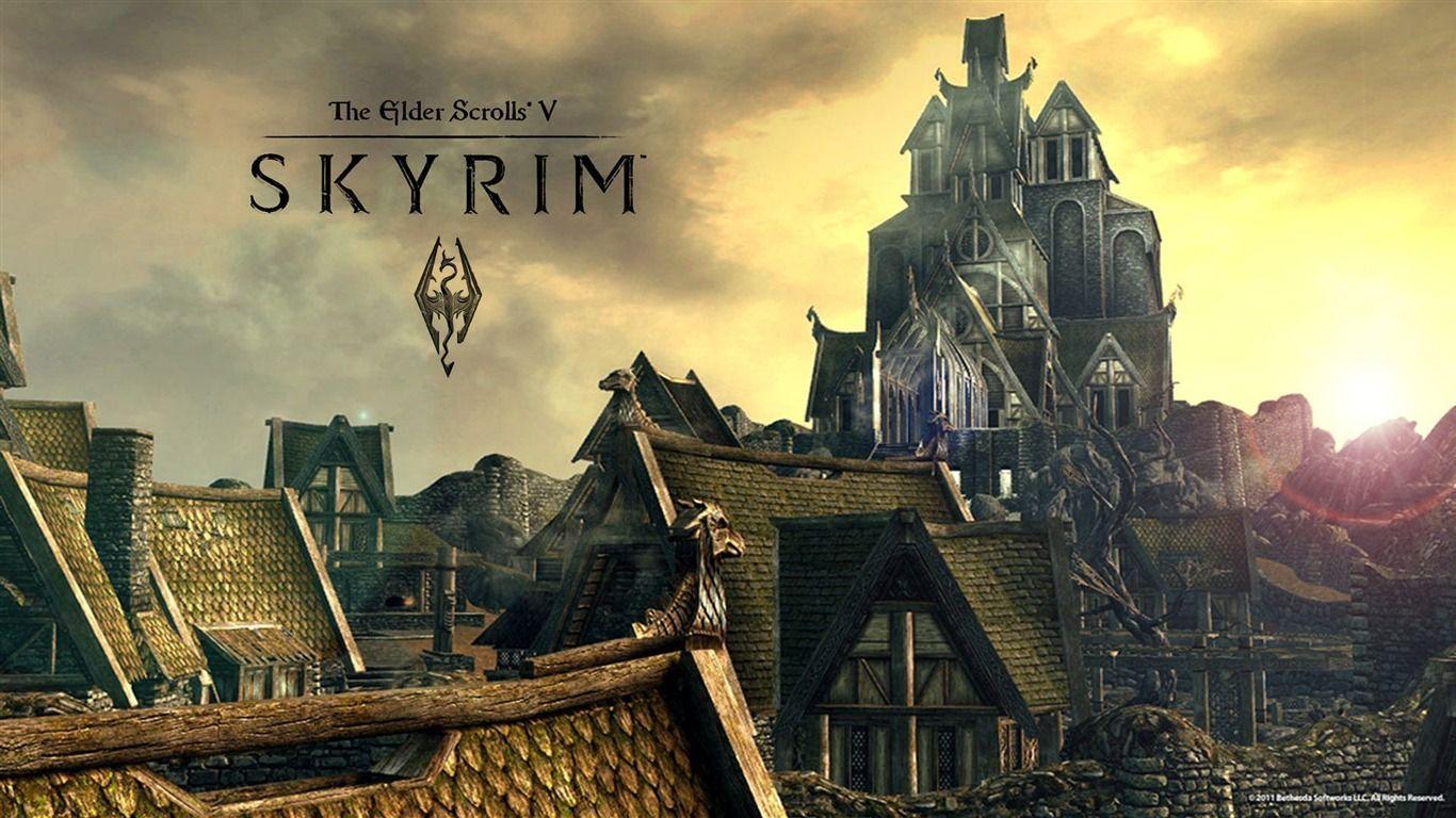 skyrim wallpapers 1366x768 wallpaper cave on skyrim hd wallpapers 1366x768