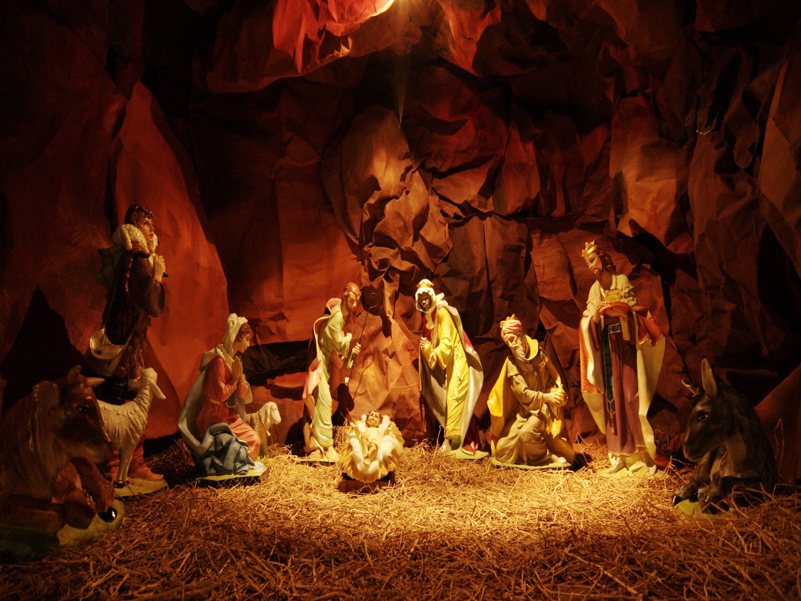 free christmas nativity wallpapers wallpaper cave on christmas manger wallpapers