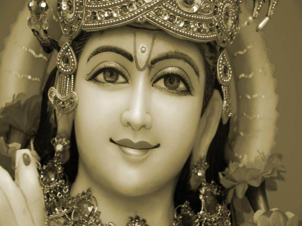 Black And White Krishna Wallpaper