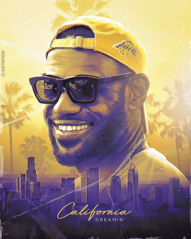 Gratuito Download immagini Lebron James Angeles Lakers Wallpapers Wallpaper Cave il piu cool saluti
