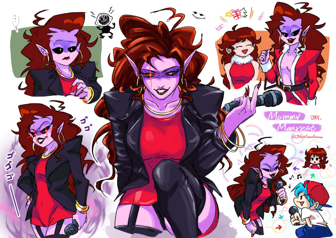 Sensual Mommy Mearest Friday Night Funkin' R34