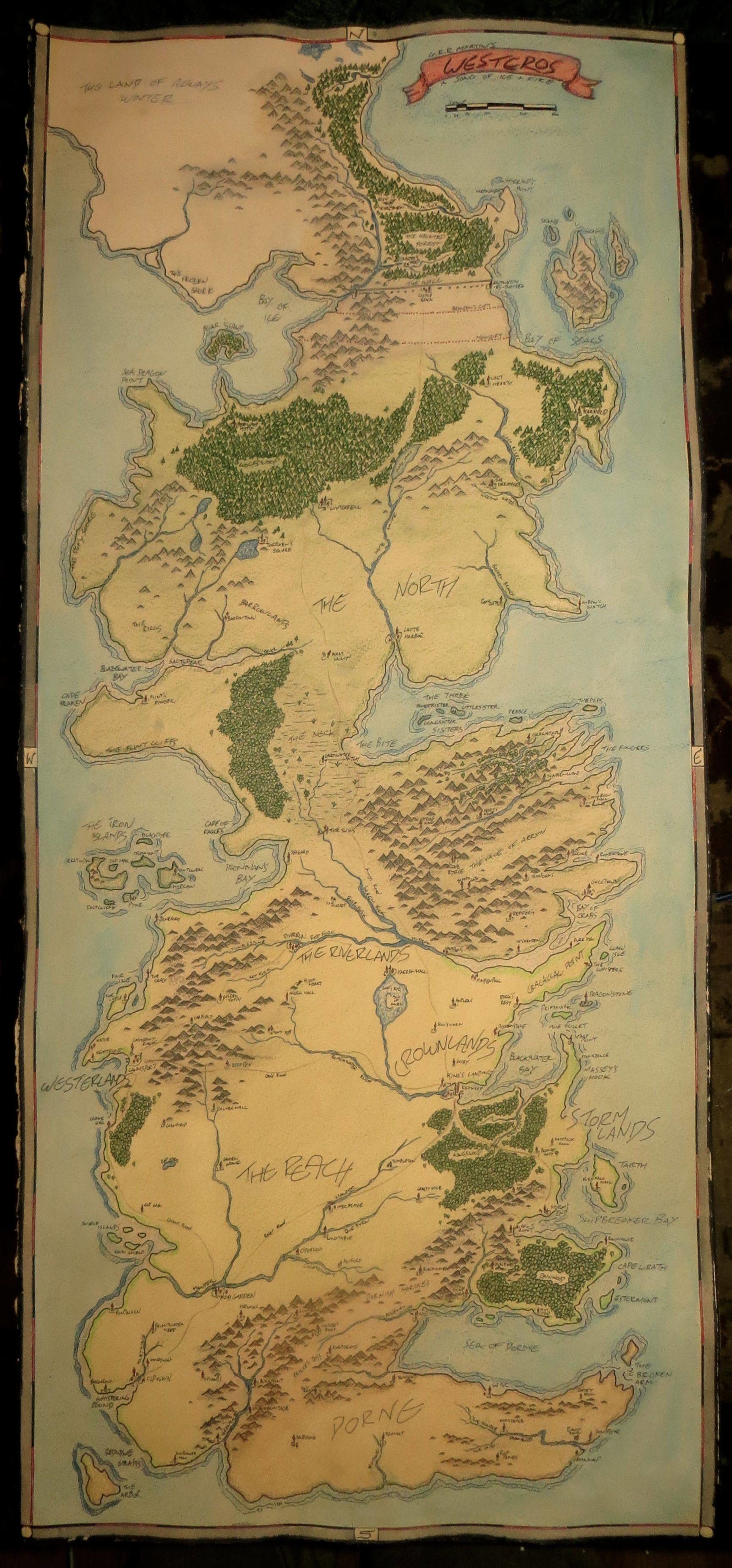Westeros Map Wallpapers Wallpaper Cave WP10307438.