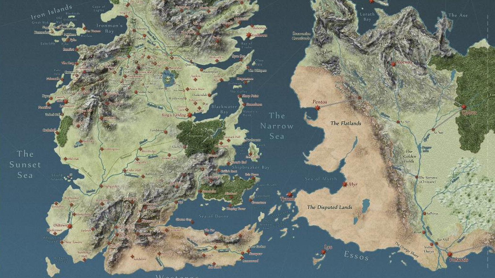 Westeros Map Desktop Wallpapers Wallpaper Cave WP10307464.